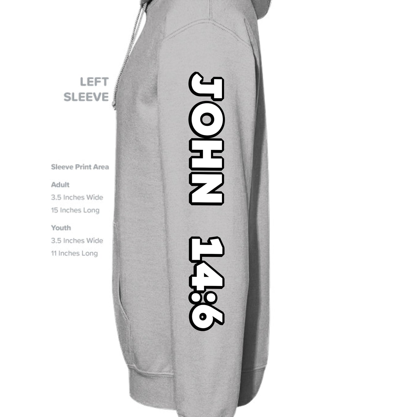 Grey Heather - SLEEVE_LEFT