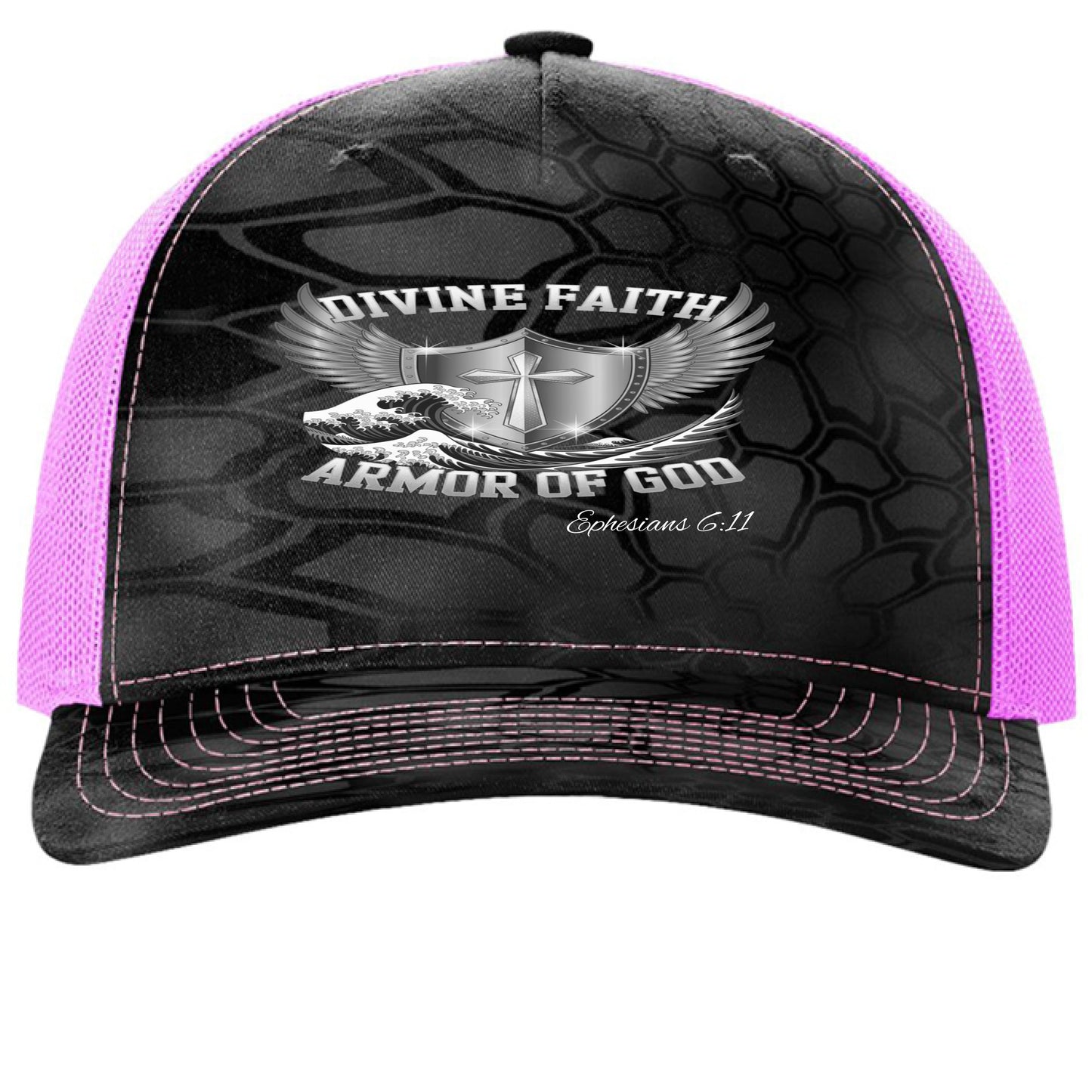 Kryptek Typhon/ Neon Pink - FRONT