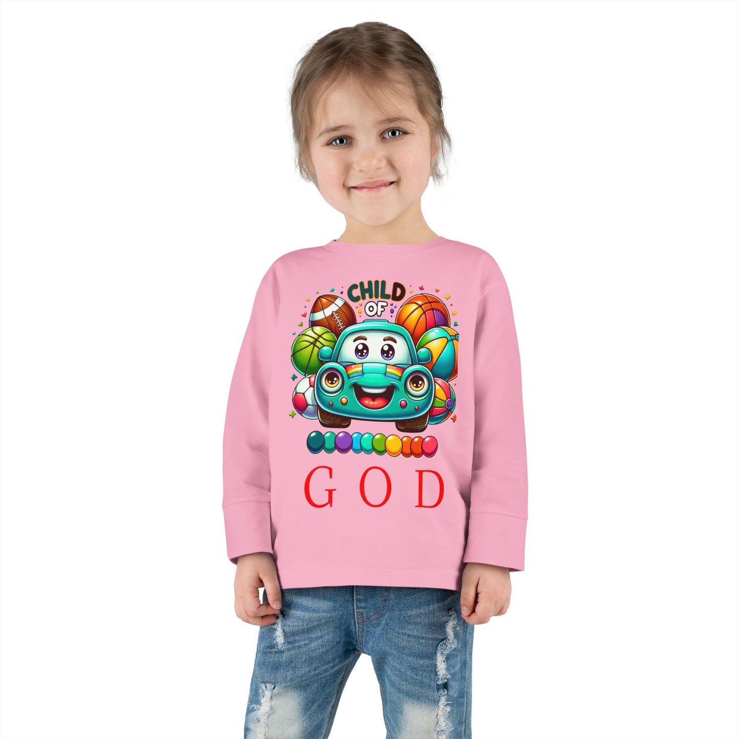 Colorful Toddler "Child of God"  Divine Faith Armor