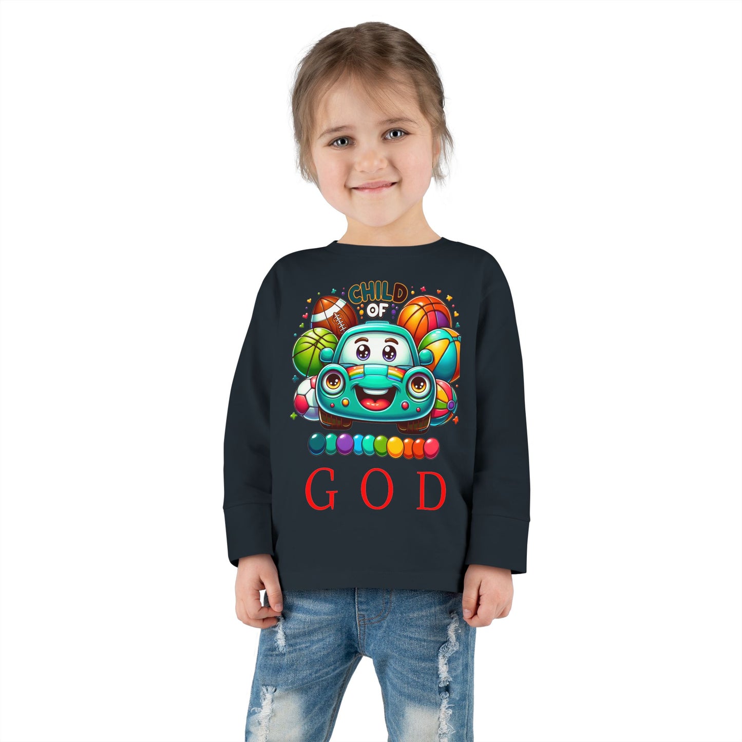 Colorful Toddler "Child of God"  Divine Faith Armor