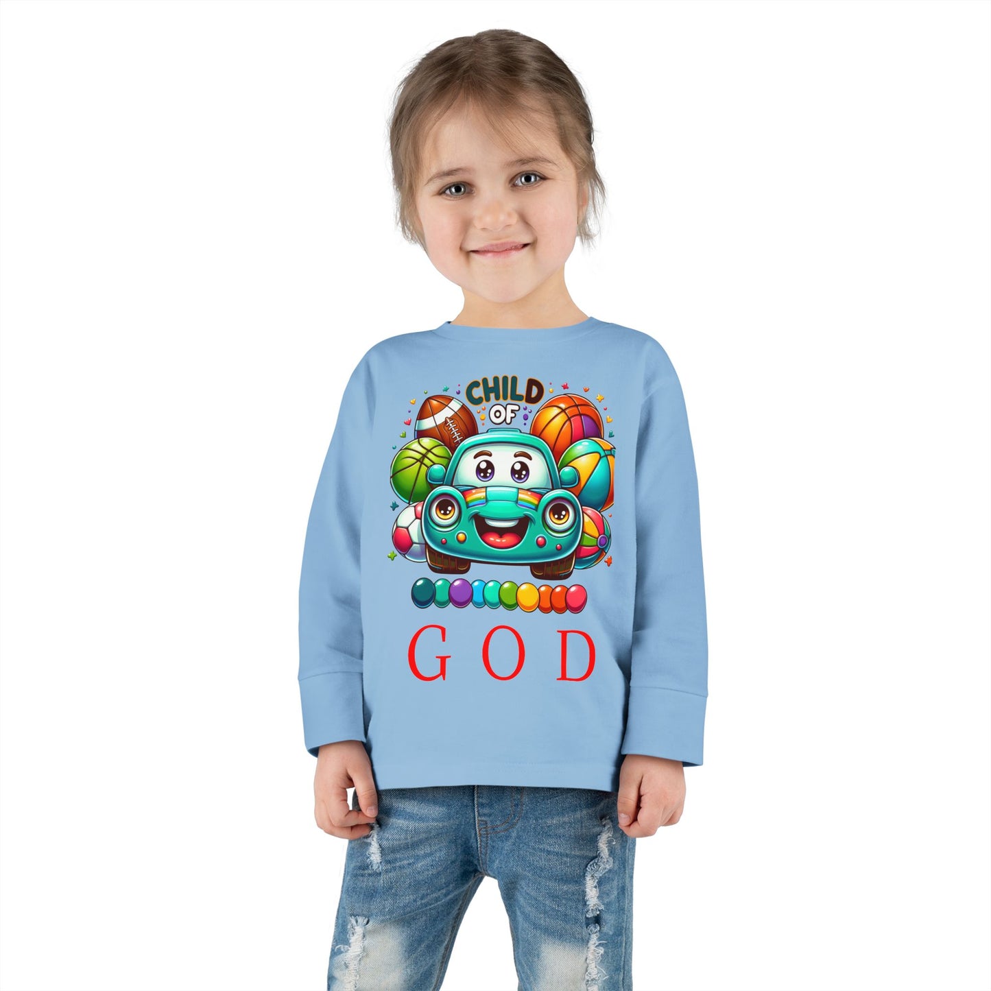 Colorful Toddler "Child of God"  Divine Faith Armor
