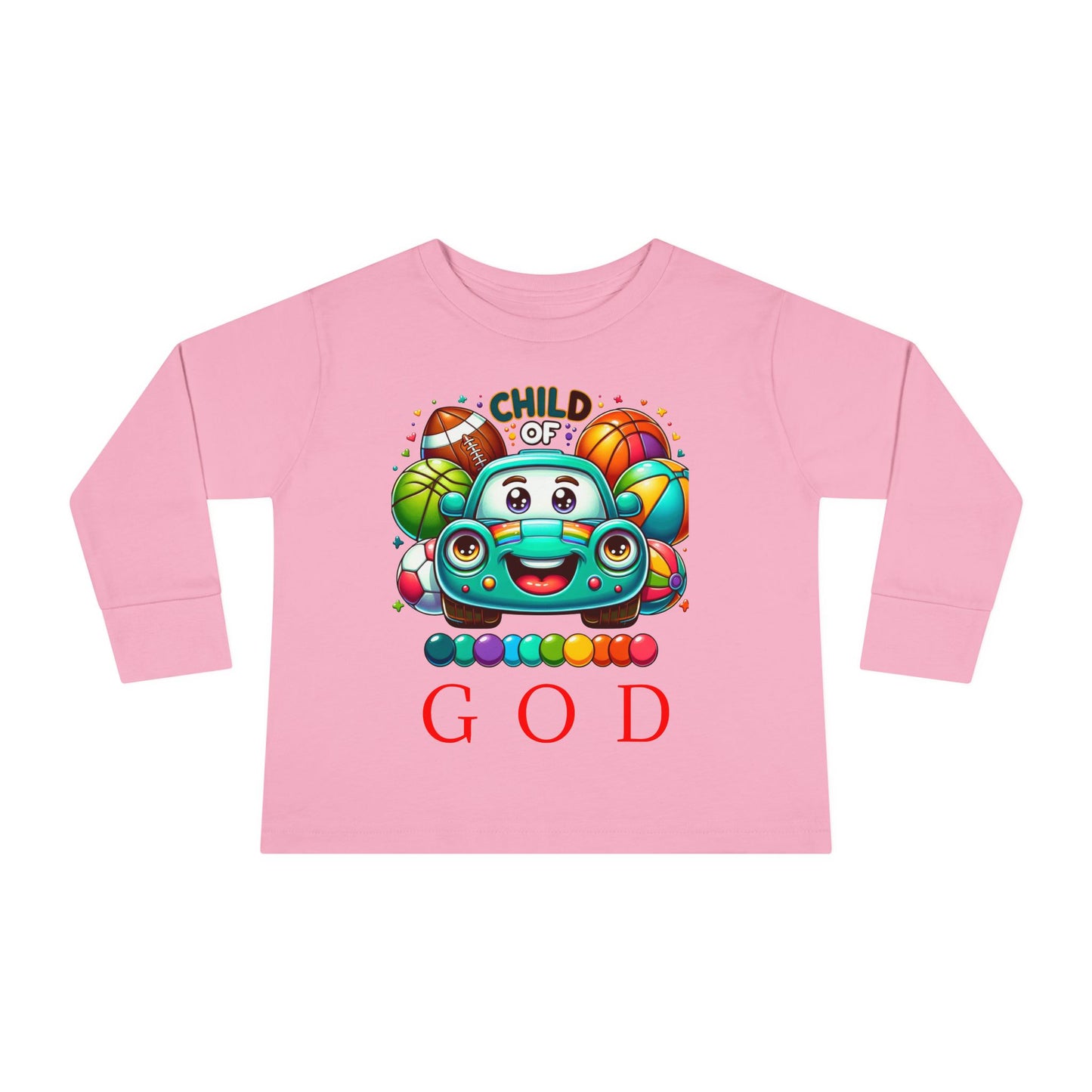 Colorful Toddler "Child of God"  Divine Faith Armor