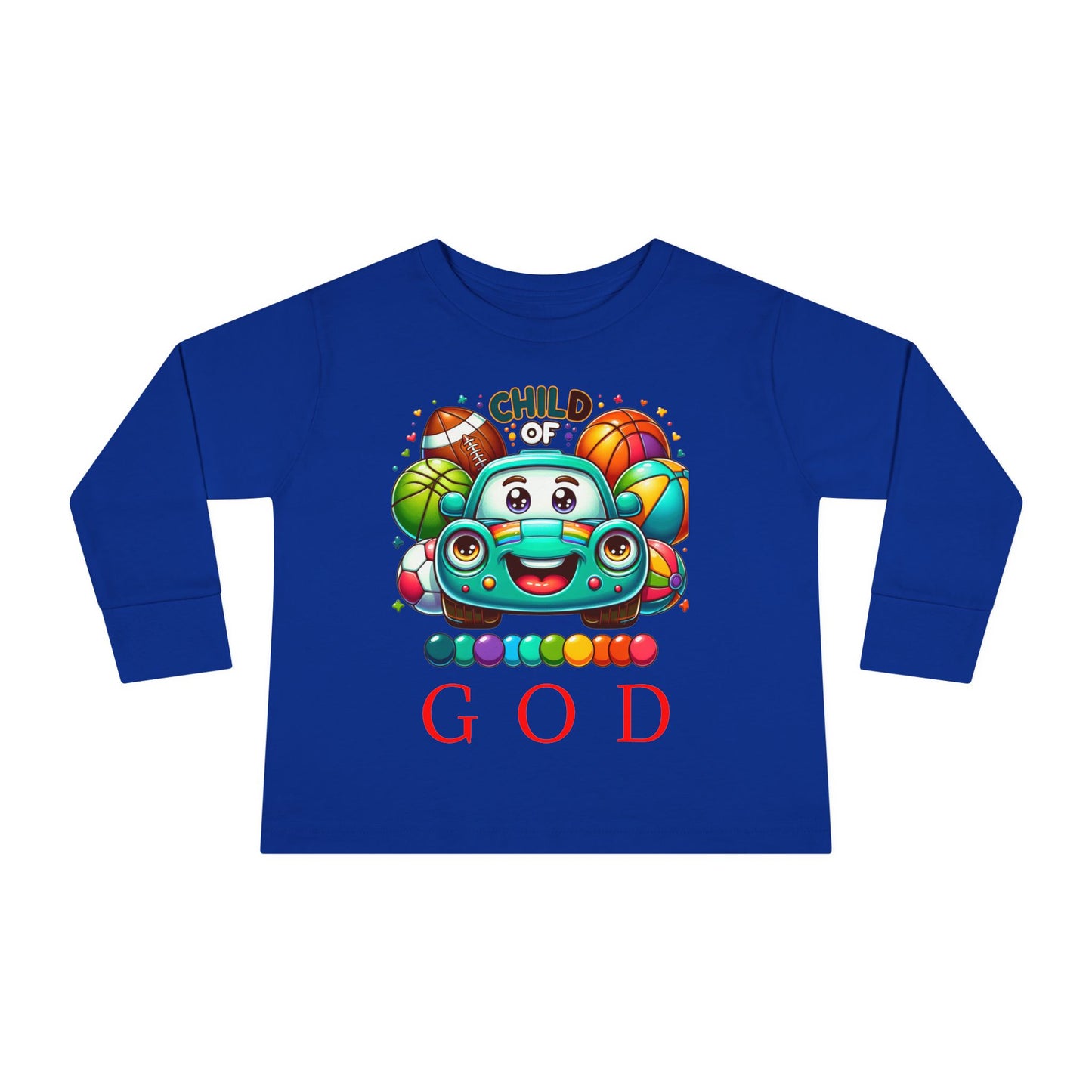 Colorful Toddler "Child of God"  Divine Faith Armor