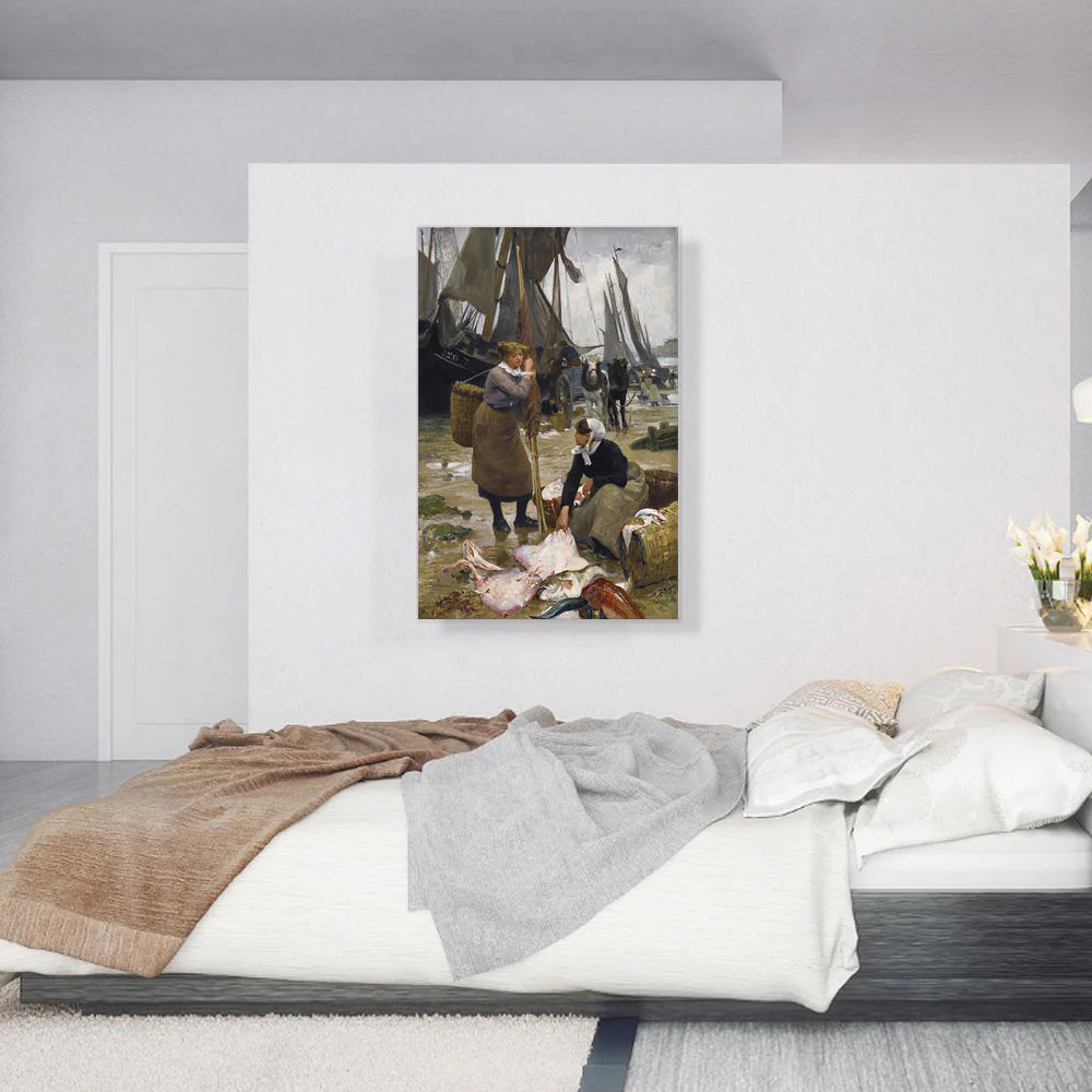 The Arrival of the Fishing Boats