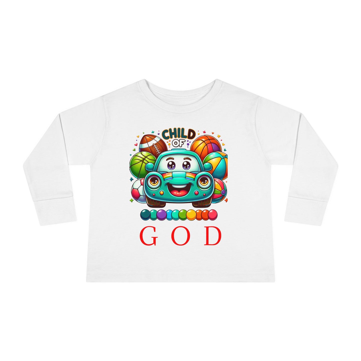 Colorful Toddler "Child of God"  Divine Faith Armor