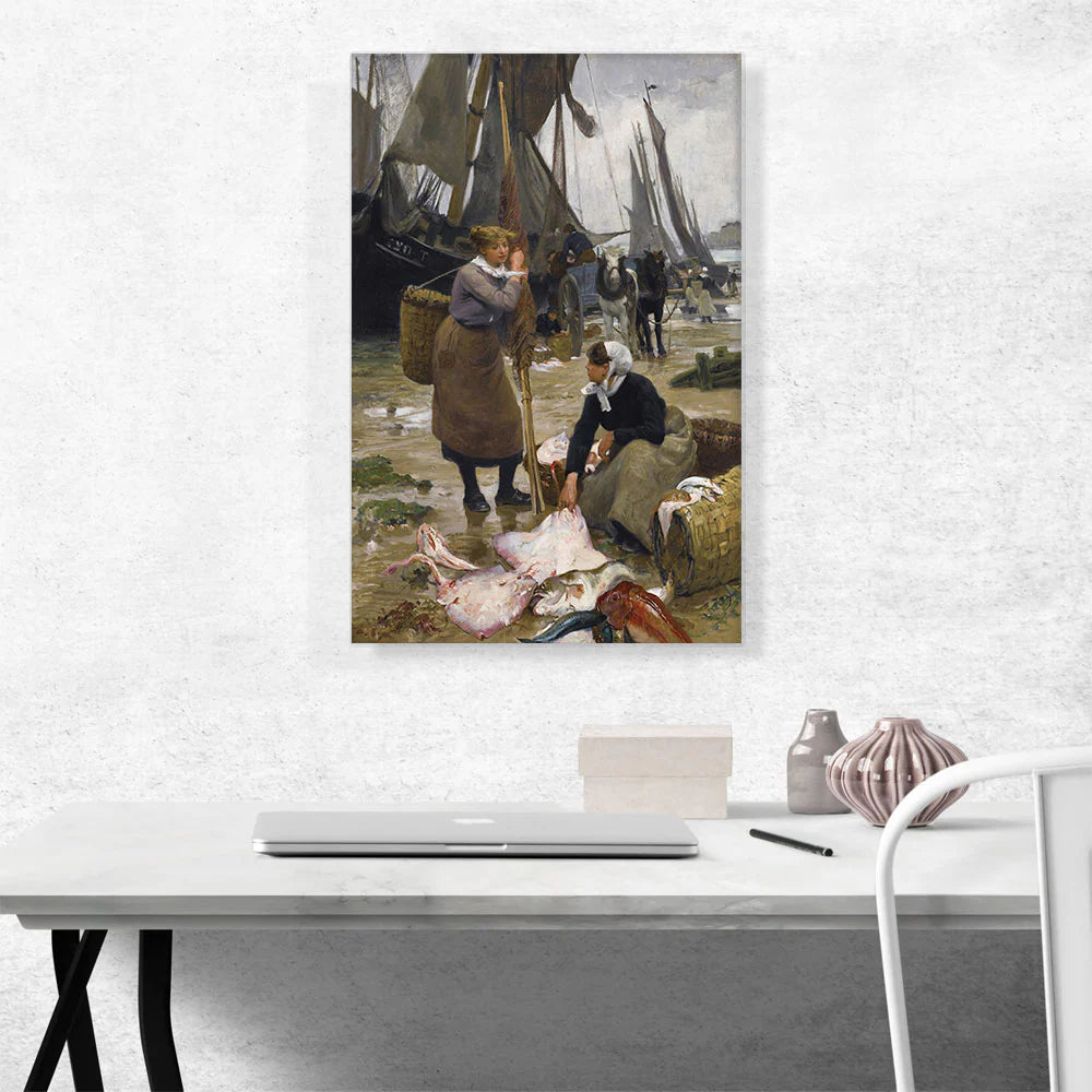 The Arrival of the Fishing Boats