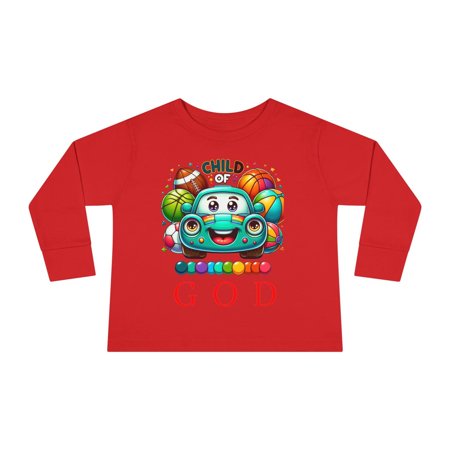 Colorful Toddler "Child of God"  Divine Faith Armor