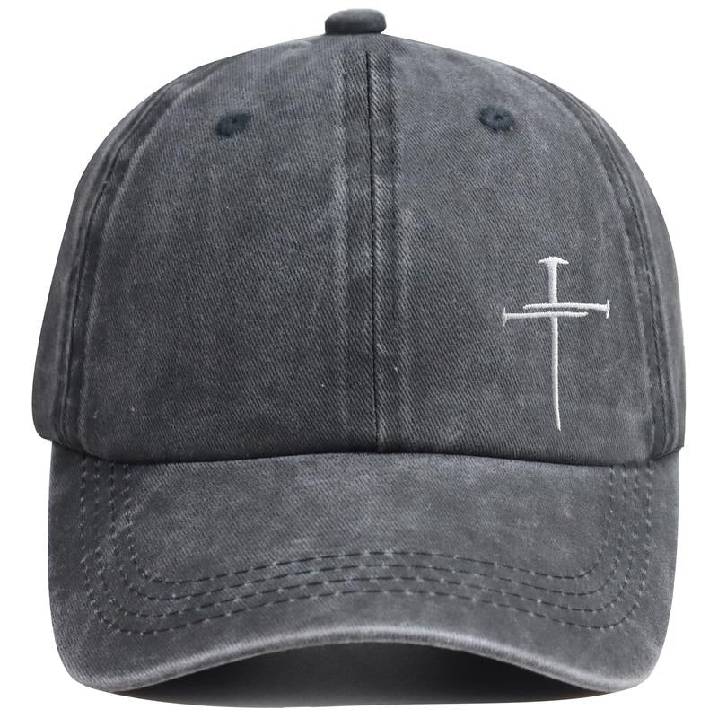 Jesus Hat, Christian Gifts for Women Men, Adjustable Embroidered Cotton Religious Baseball Cap