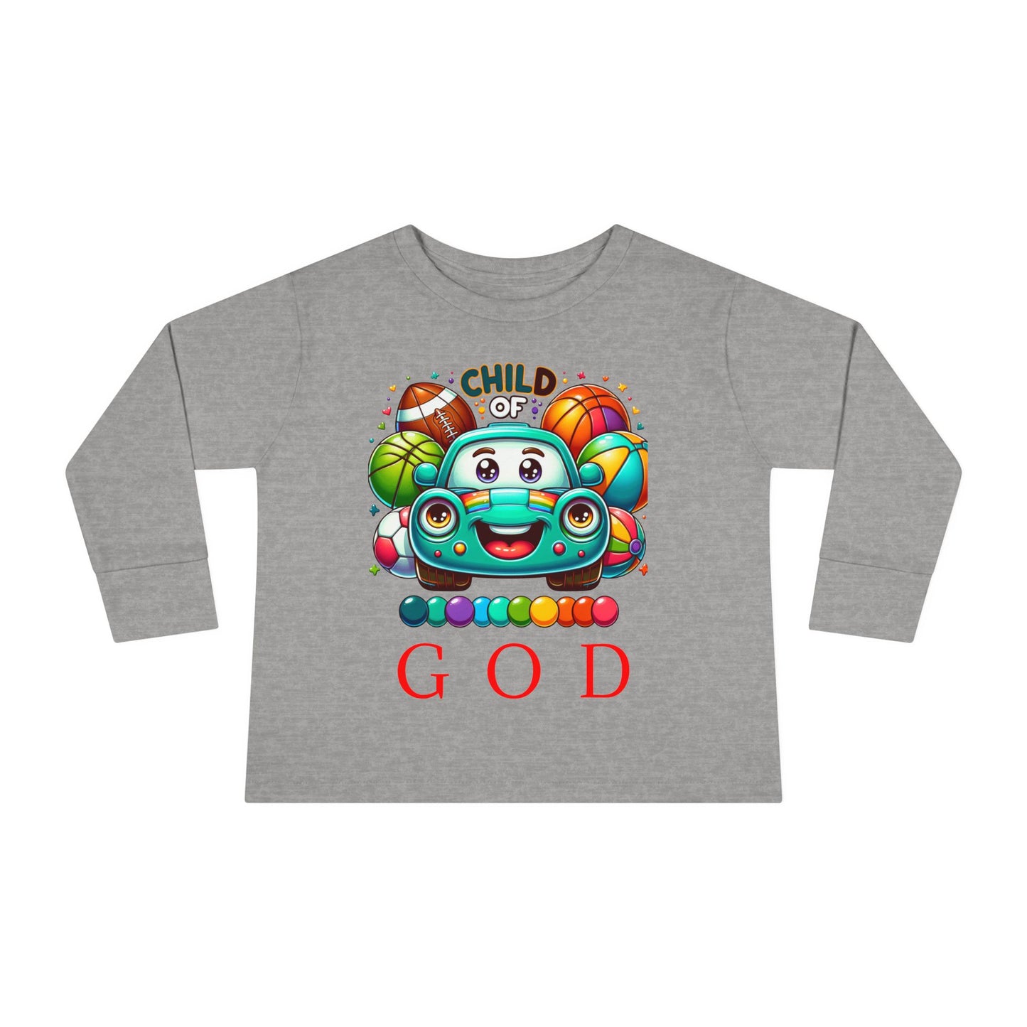 Colorful Toddler "Child of God"  Divine Faith Armor
