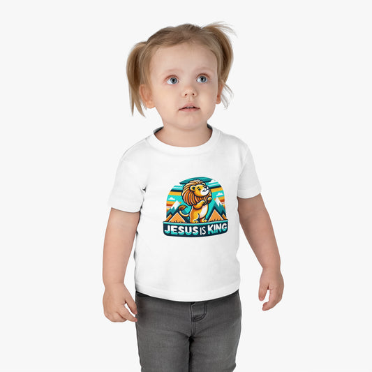 Jesus Is King Kids T-Shirt –Infant Tee  Divine Faith Armor