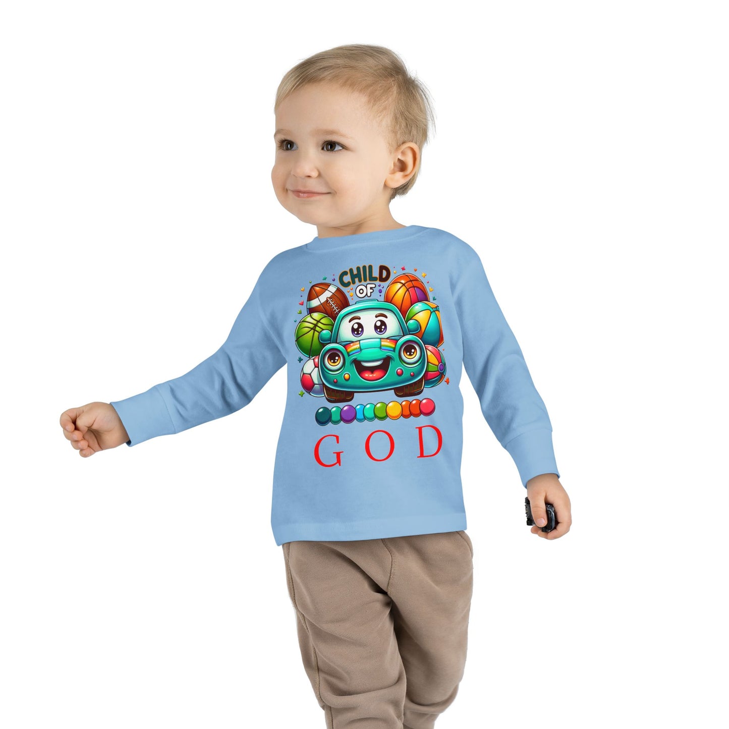 Colorful Toddler "Child of God"  Divine Faith Armor