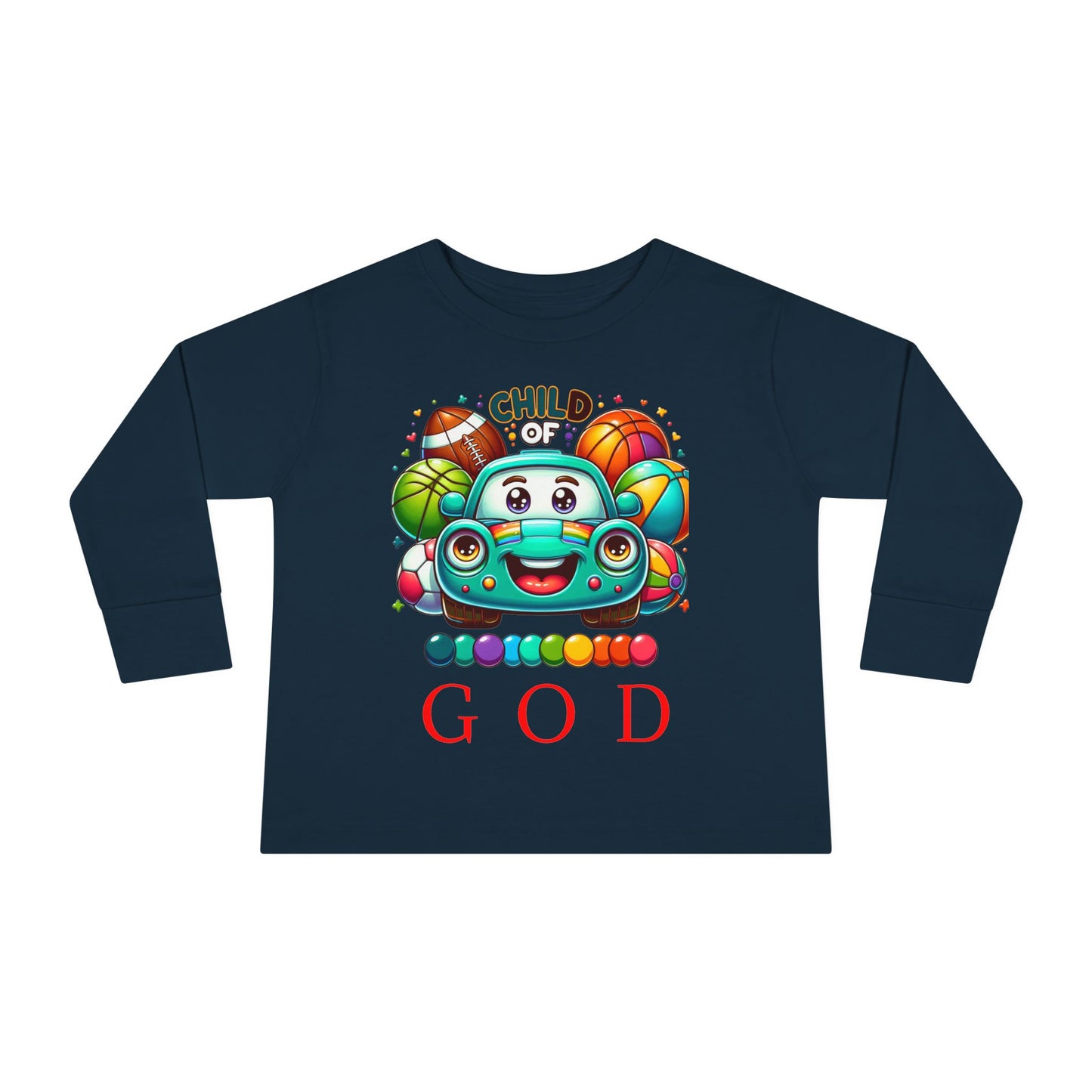 Colorful Toddler "Child of God"  Divine Faith Armor