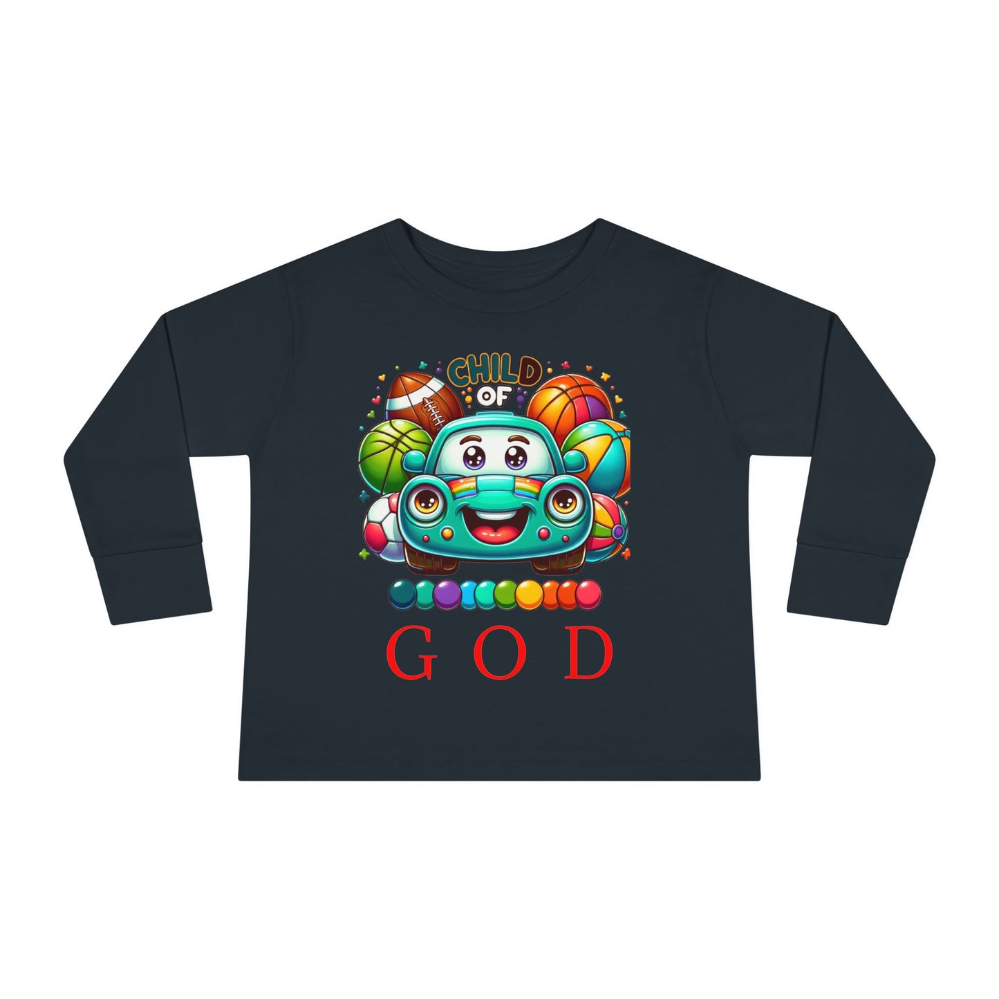 Colorful Toddler "Child of God"  Divine Faith Armor
