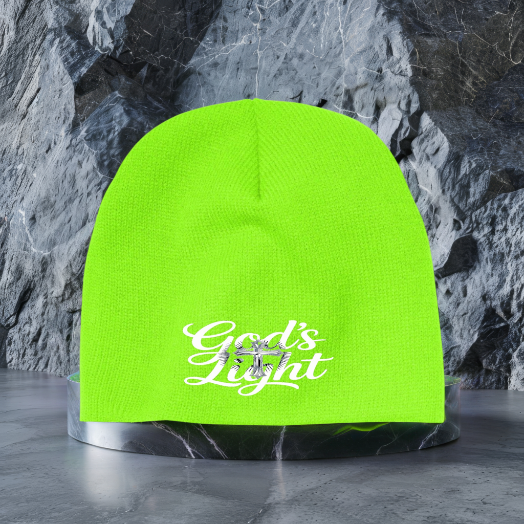 GOD’S LIGHT Beanie Divine Faith Armor