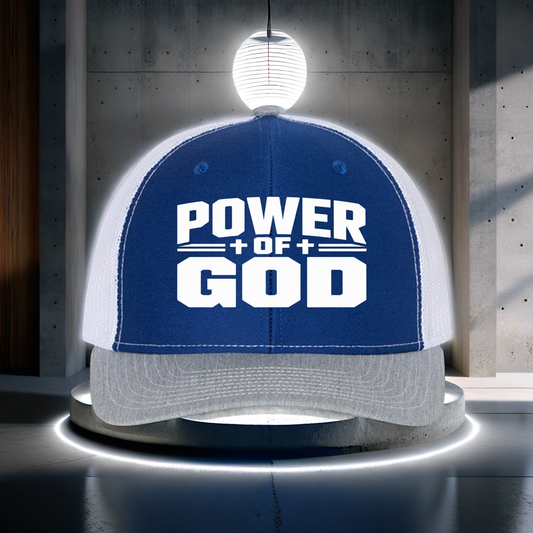 POWER OF GOD Trucker Cap – Divine Faith Armor