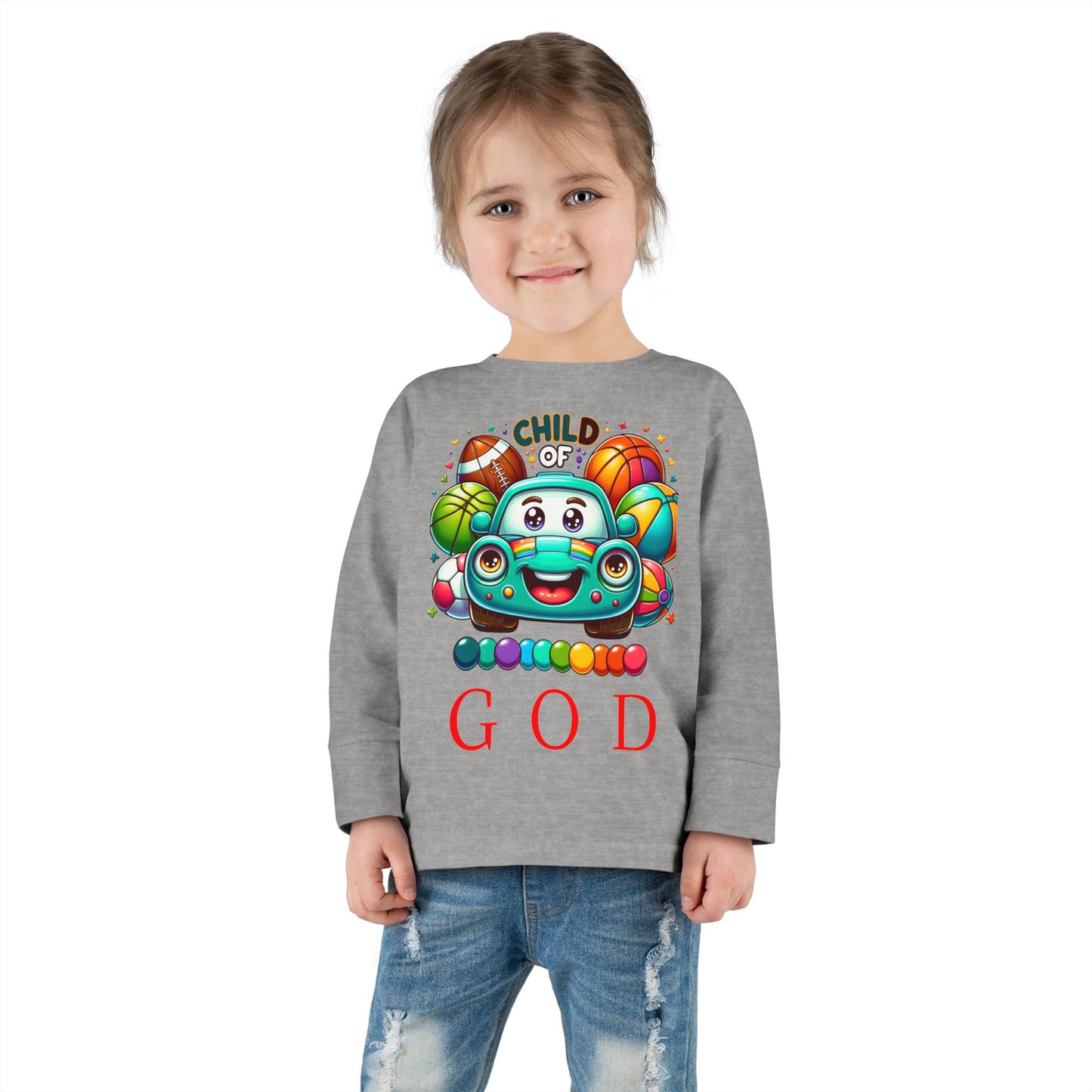Colorful Toddler "Child of God"  Divine Faith Armor