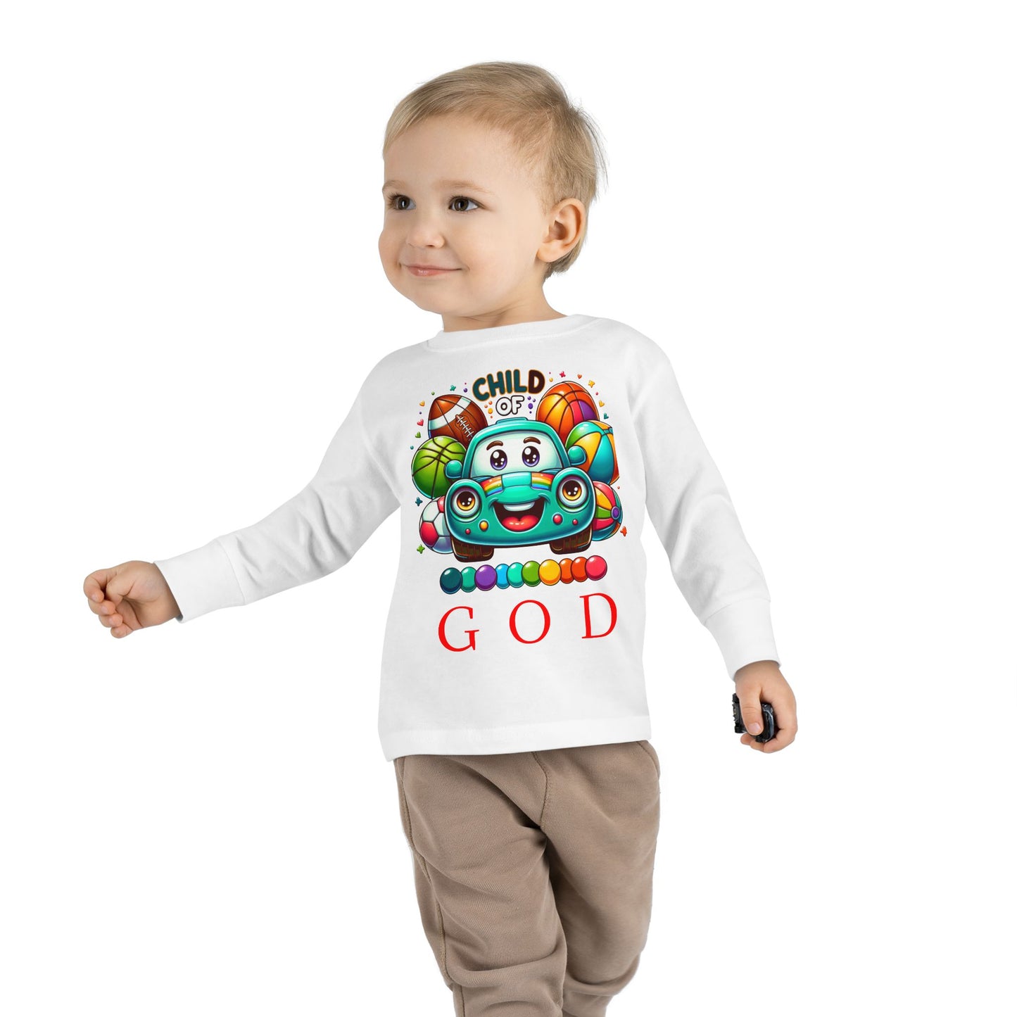Colorful Toddler "Child of God"  Divine Faith Armor