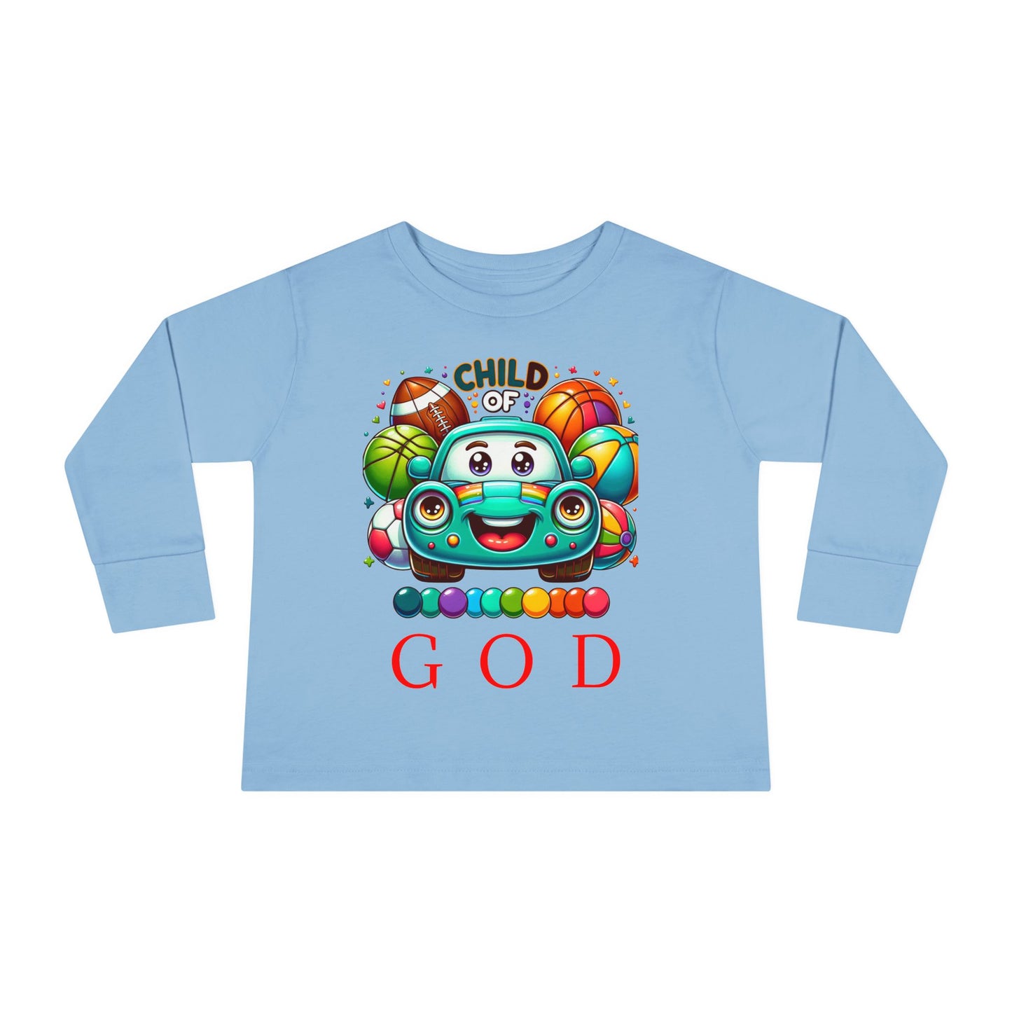 Colorful Toddler "Child of God"  Divine Faith Armor