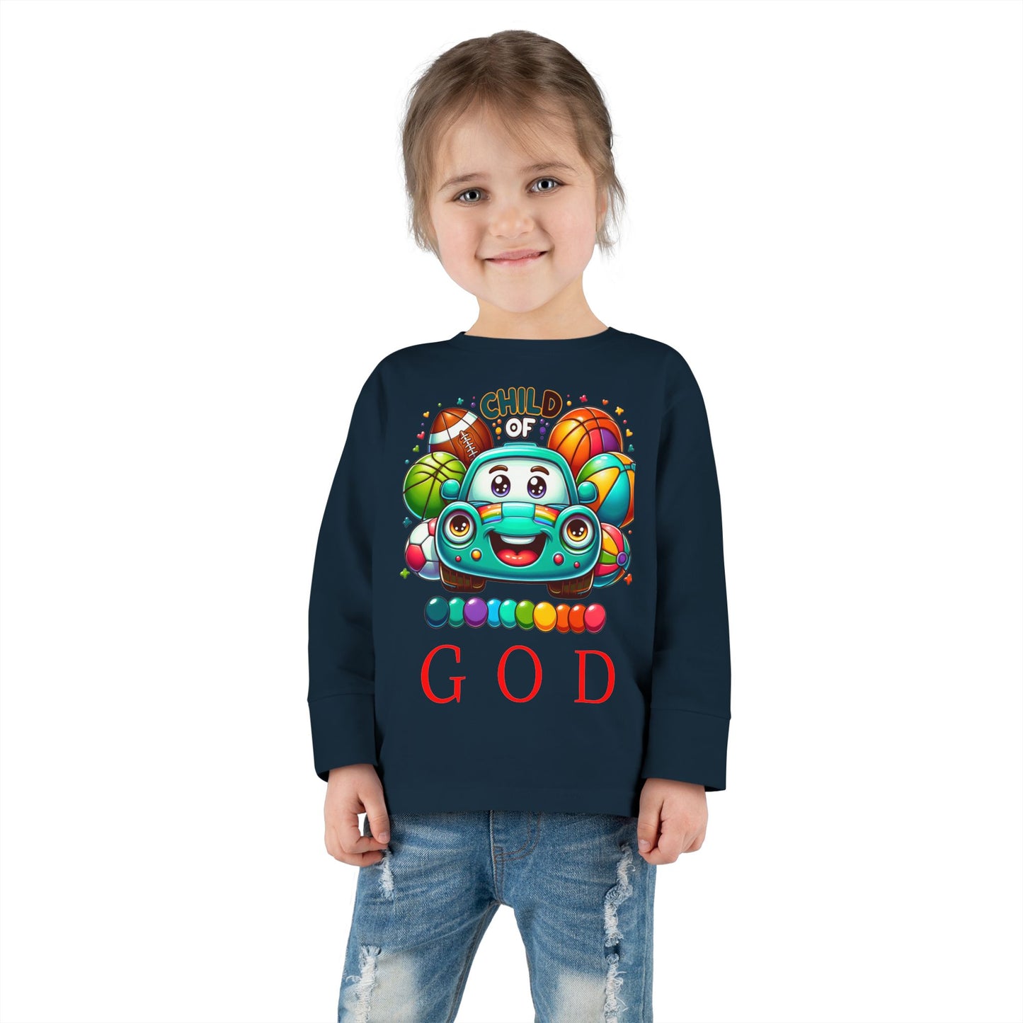 Colorful Toddler "Child of God"  Divine Faith Armor