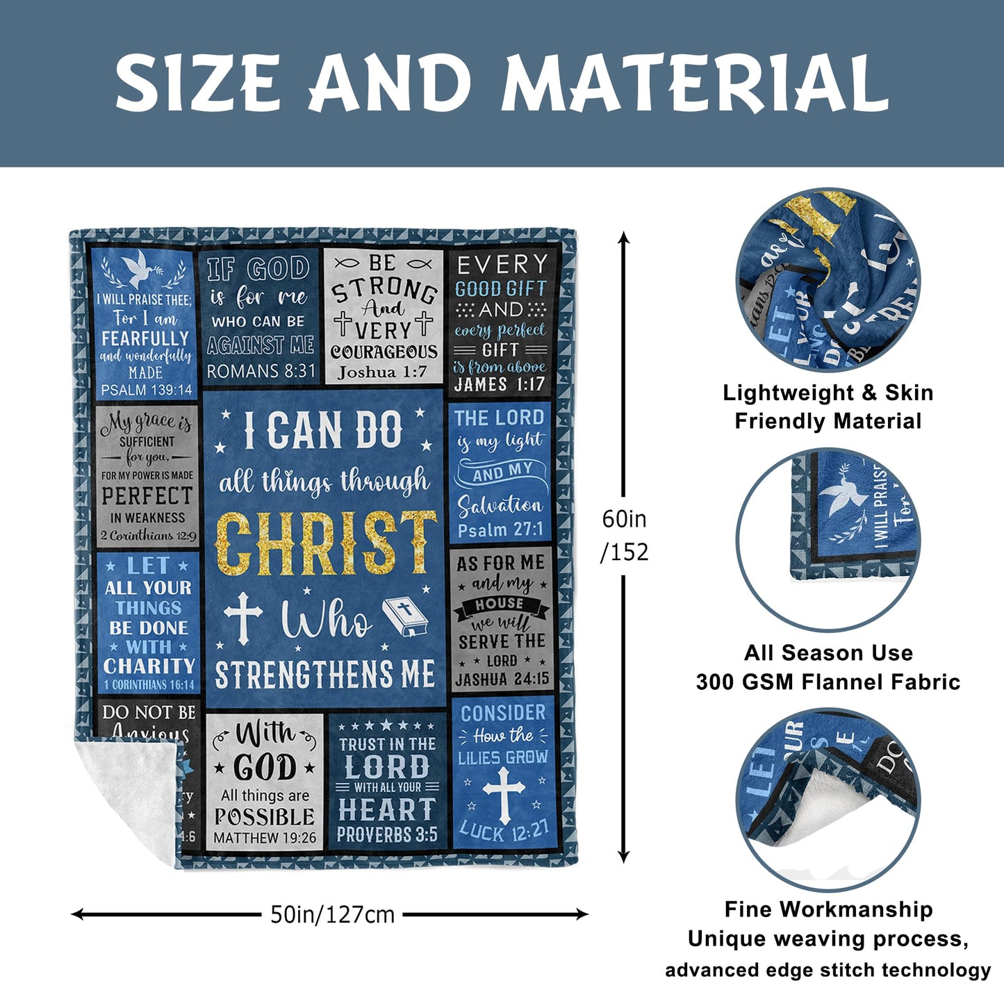 Christian Faith Blanket