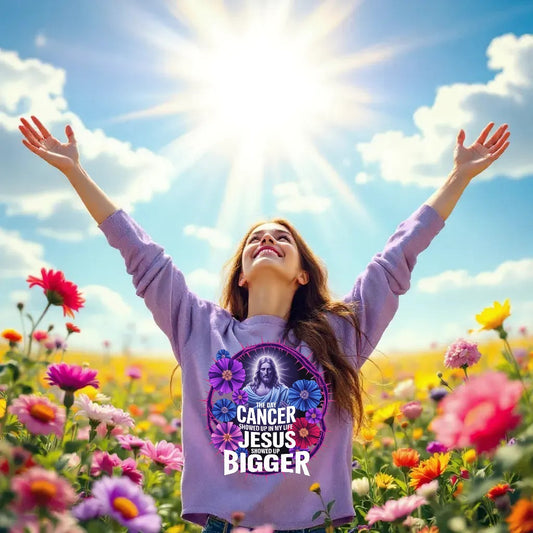 Cancer Victory Shirt Divine Faith Armor