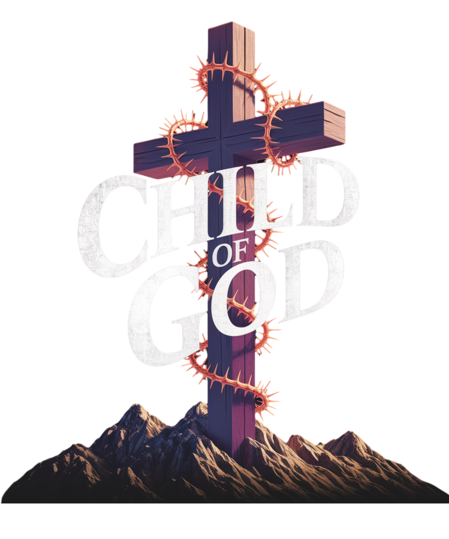 Child of God Thorn Cross Divine Faith Armor Collection