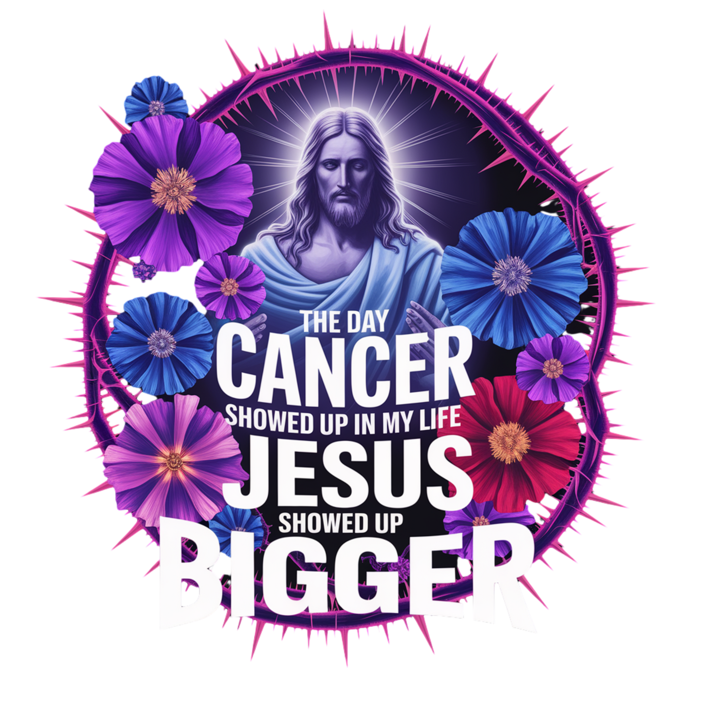 Cancer Victory Shirt Divine Faith Armor