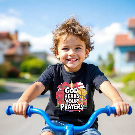 Colorful Kids Faith Shirt  Divine Faith Armor