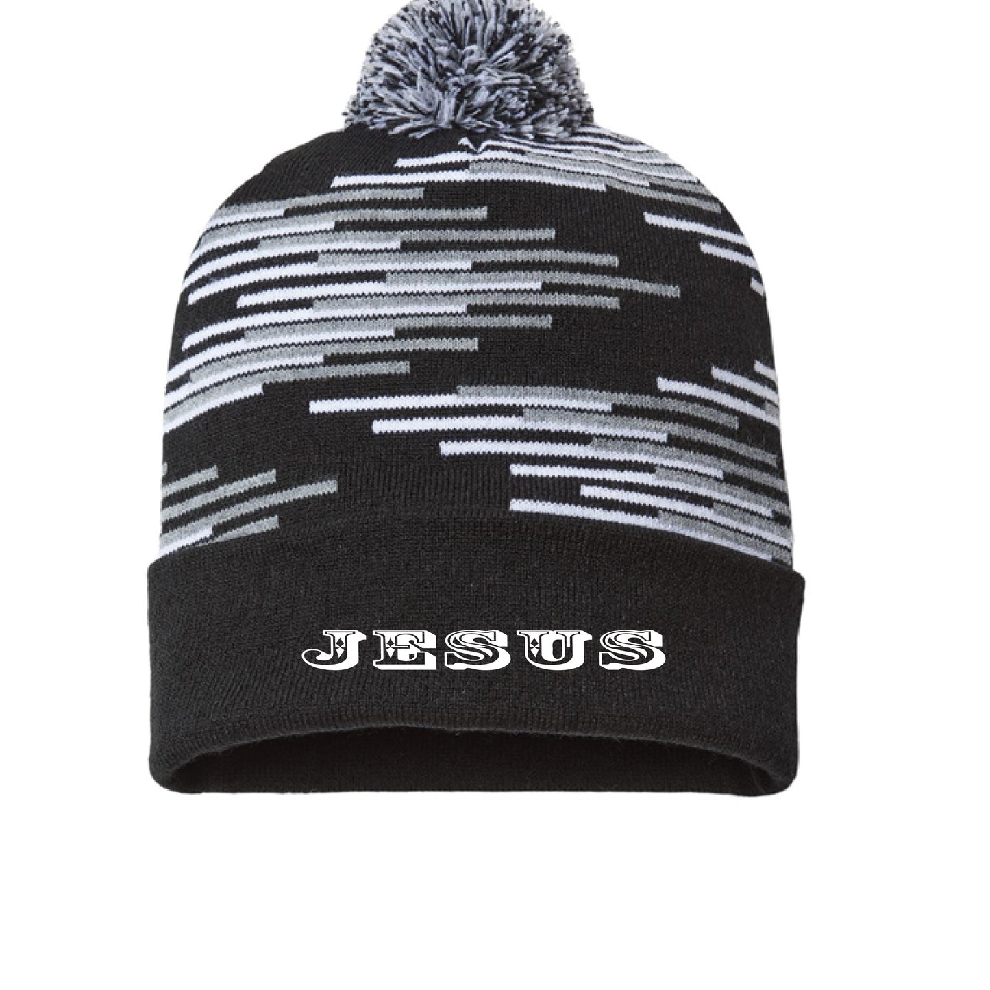 Black/ Heather Grey/ White - FRONT