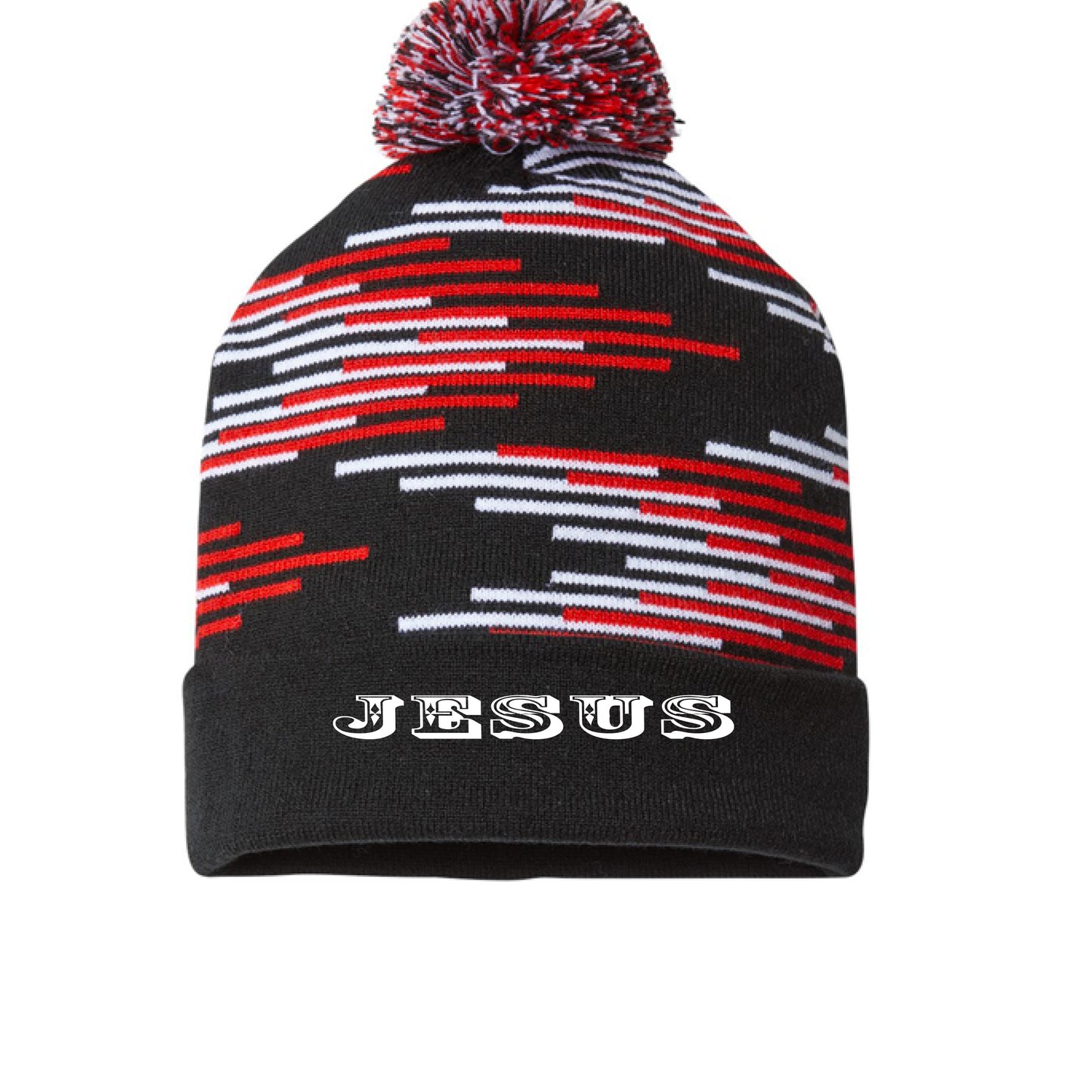 Black/ True Red/ White - FRONT