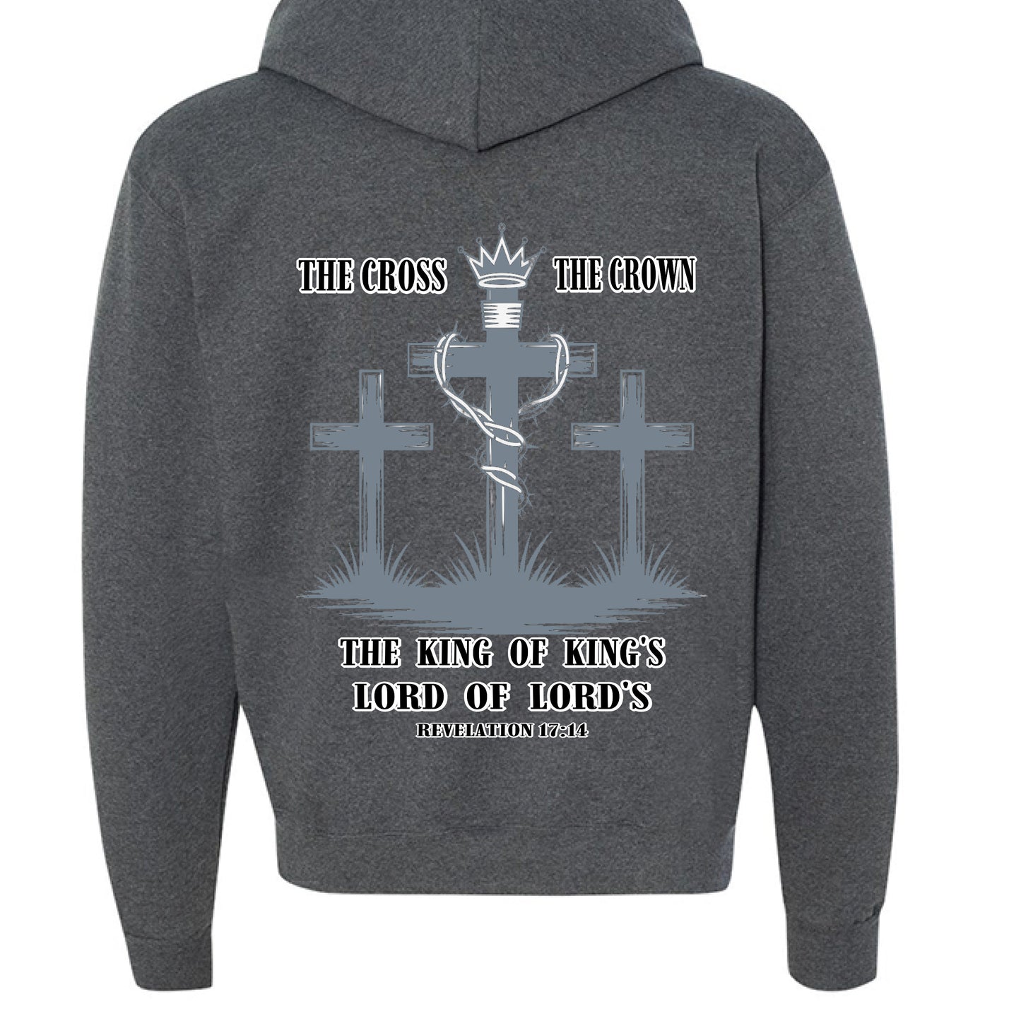 CHARCOAL HEATHER - BACK