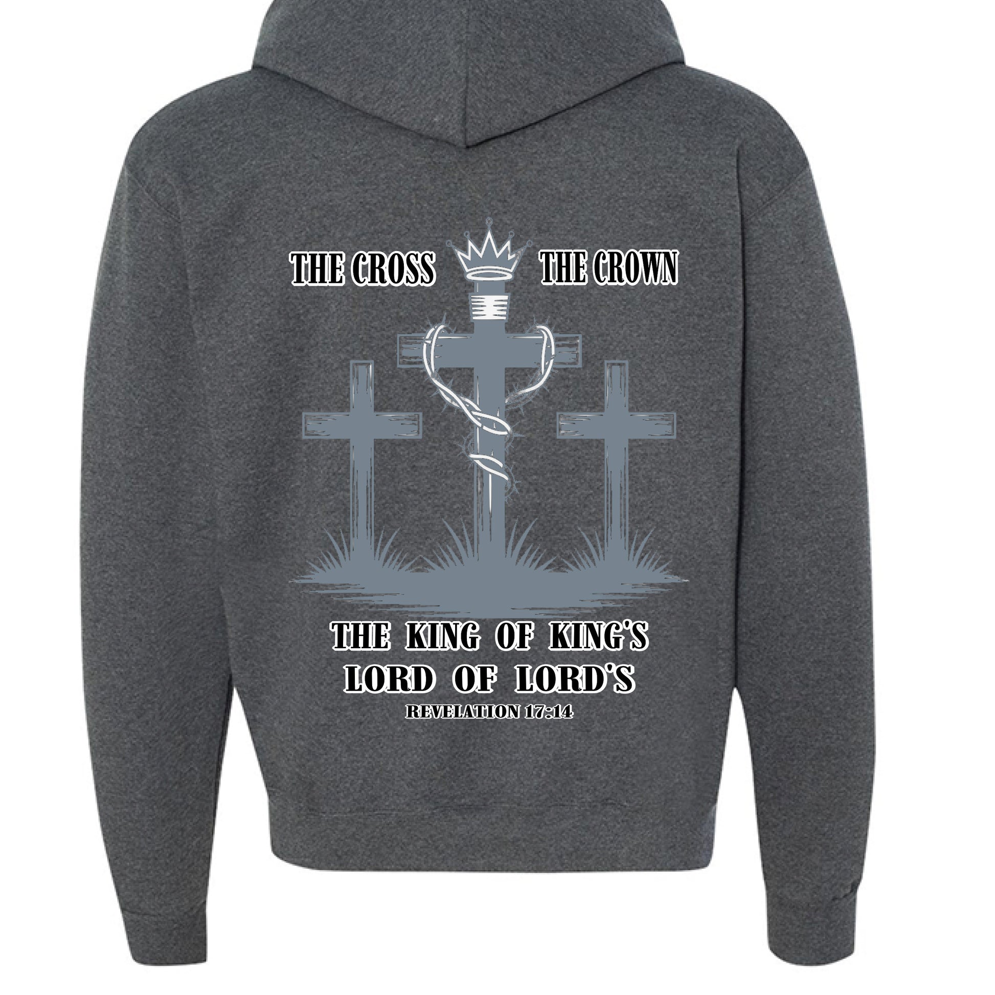 CHARCOAL HEATHER - BACK