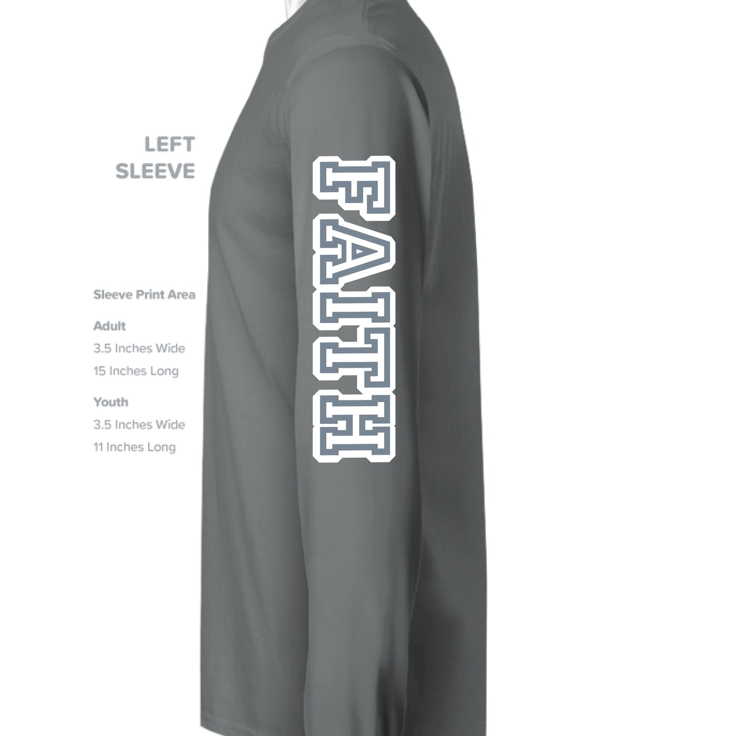 Dark Grey Hthr - SLEEVE_LEFT