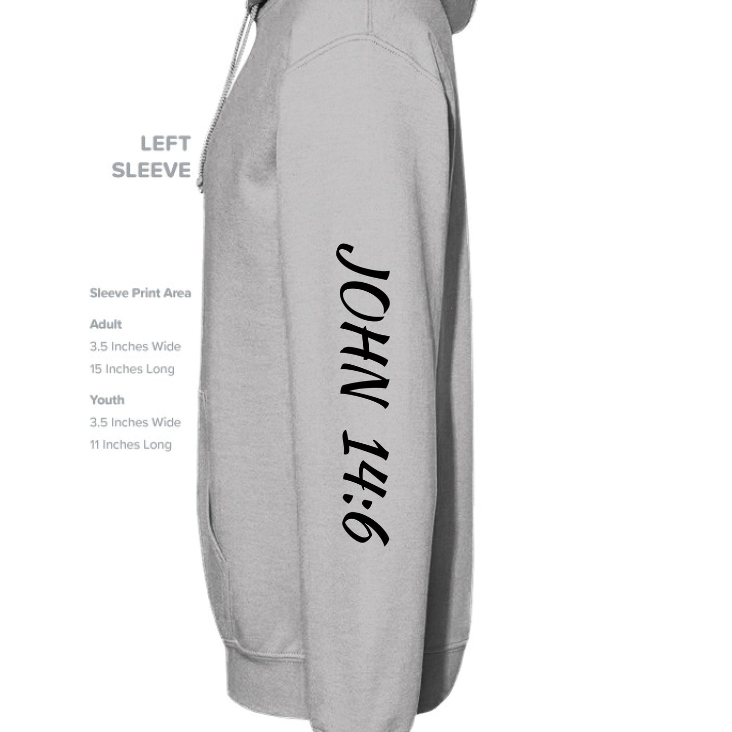 Grey Heather - SLEEVE_LEFT