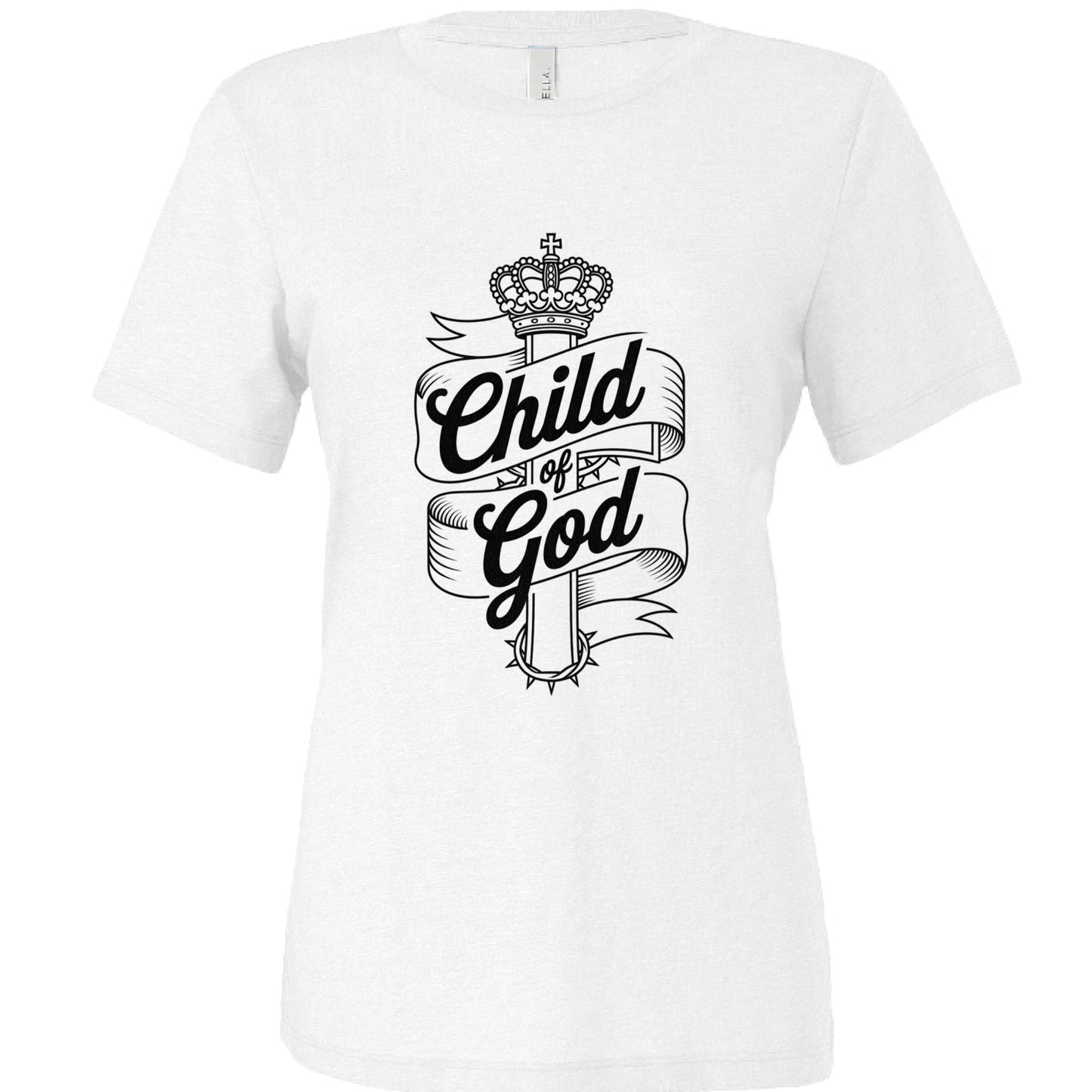SOLID WHT TRIBELND - FRONT