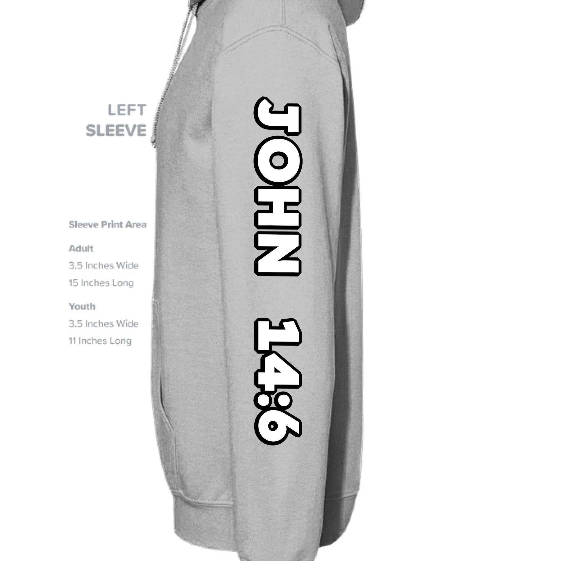 Grey Heather - SLEEVE_LEFT