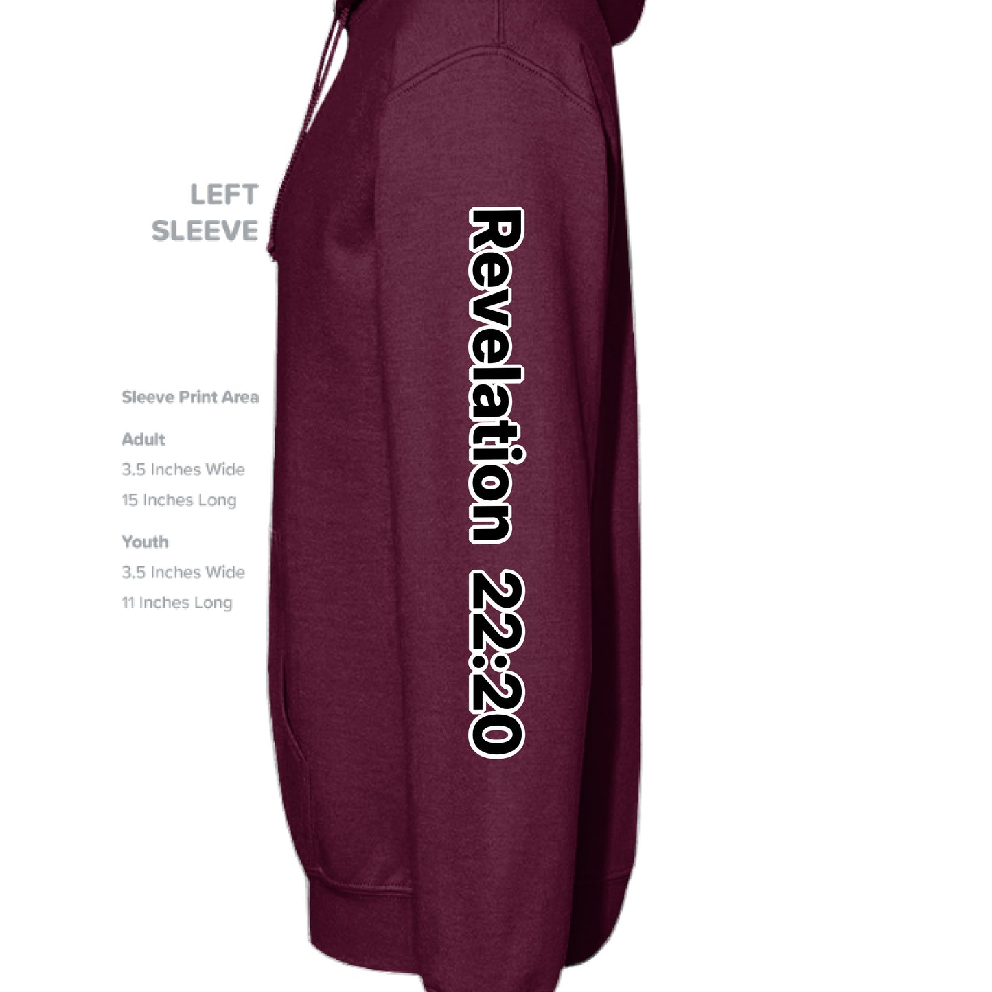 MAROON - SLEEVE_LEFT