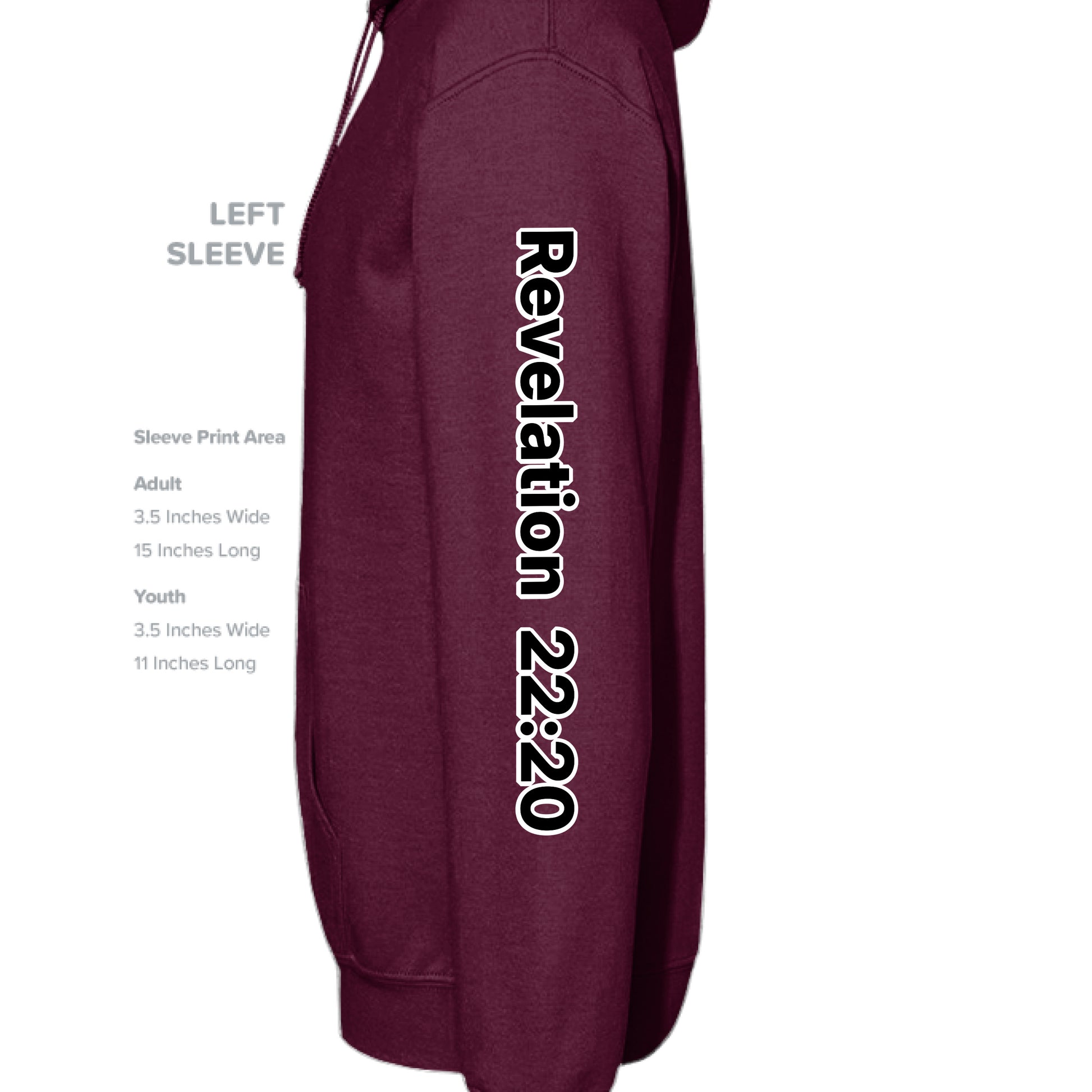 MAROON - SLEEVE_LEFT