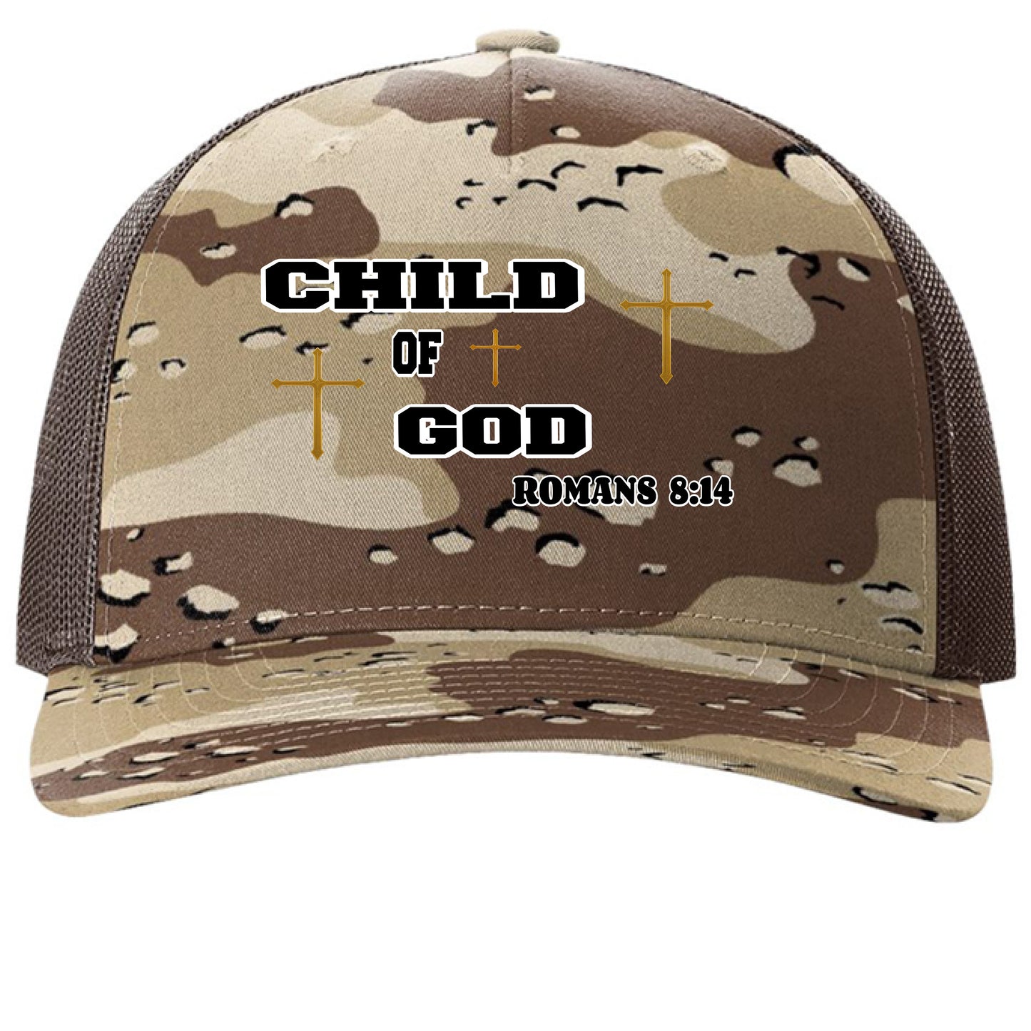 Desert Camo/ Brown - FRONT