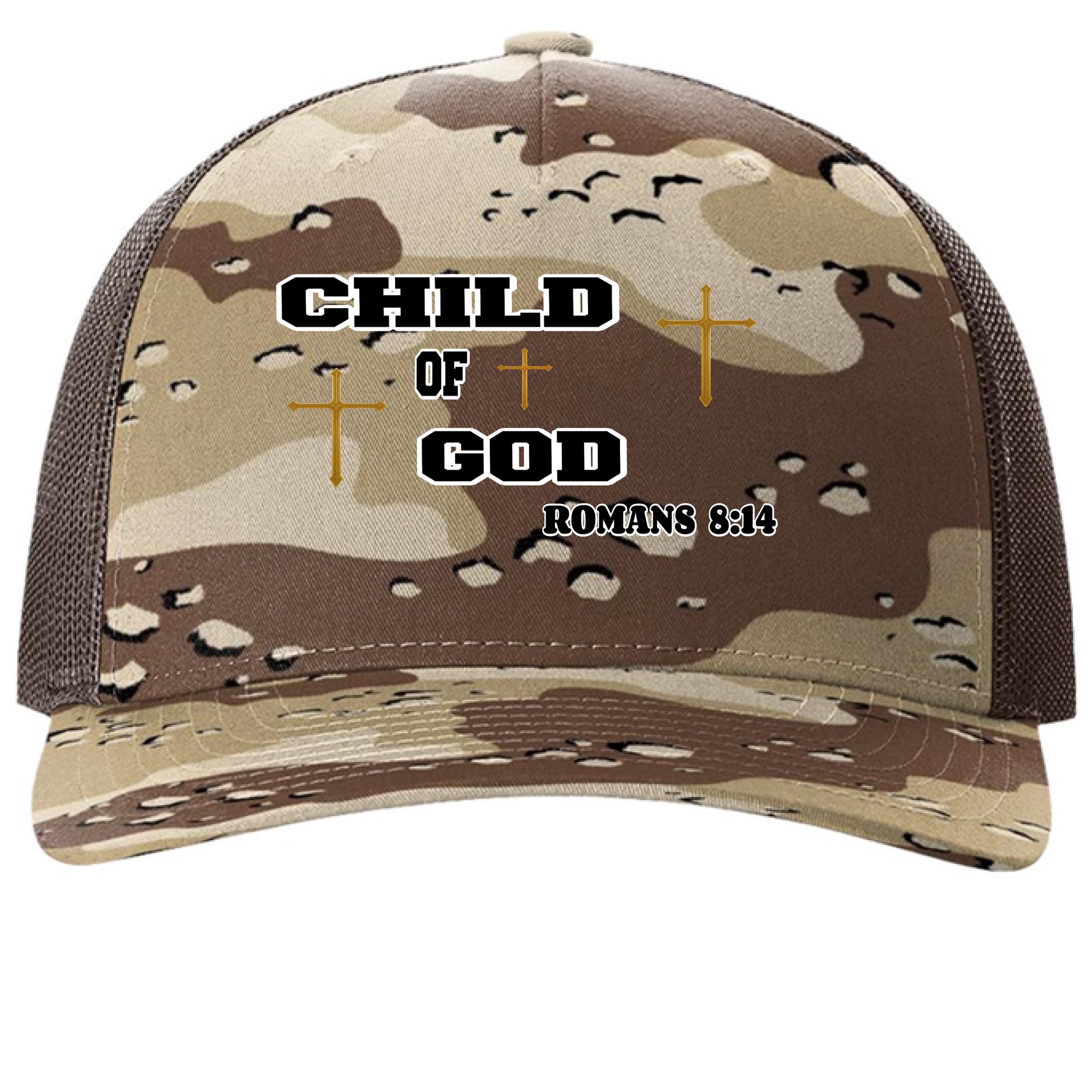 Desert Camo/ Brown - FRONT