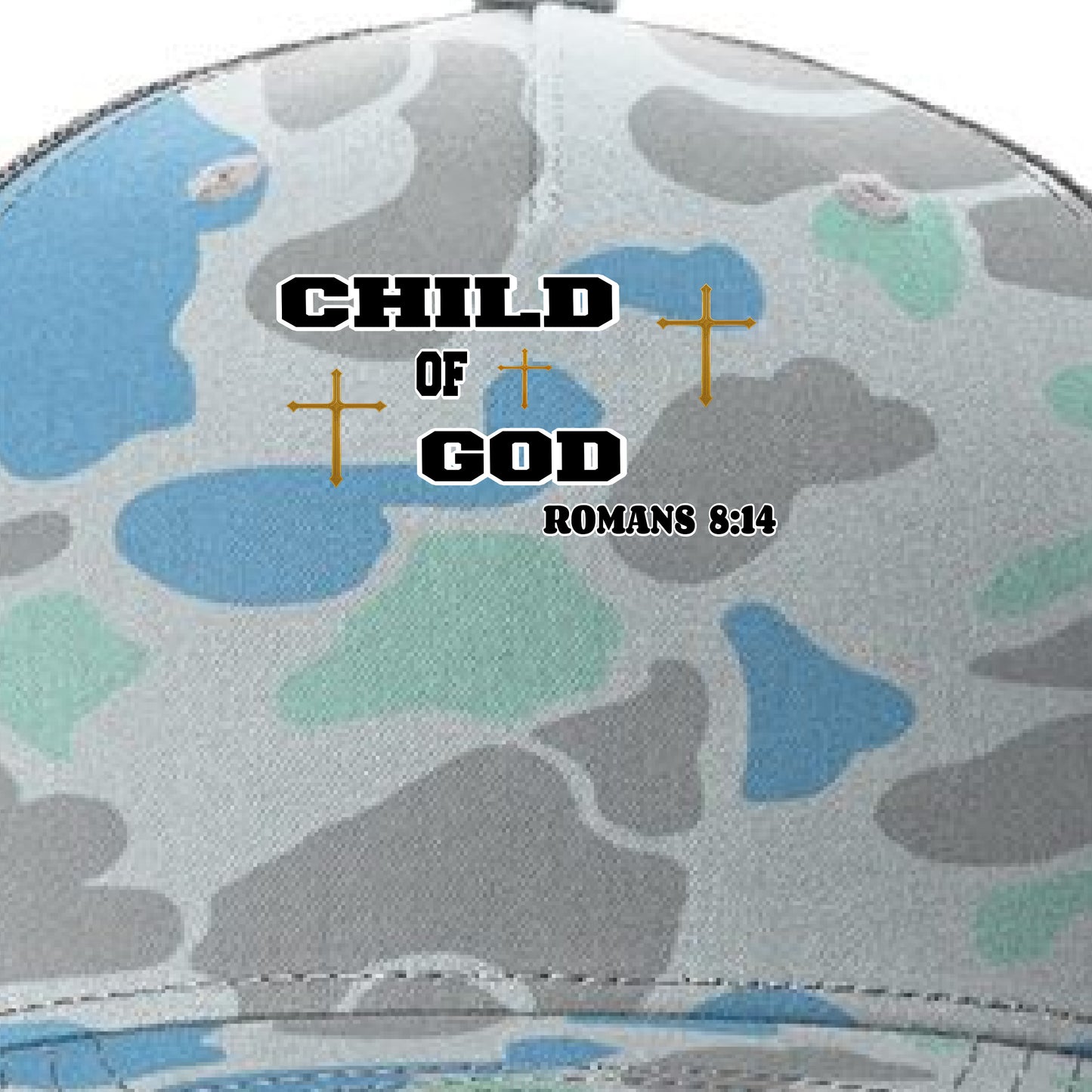 Saltwater Duck Camo/ Charcoal - FRONT