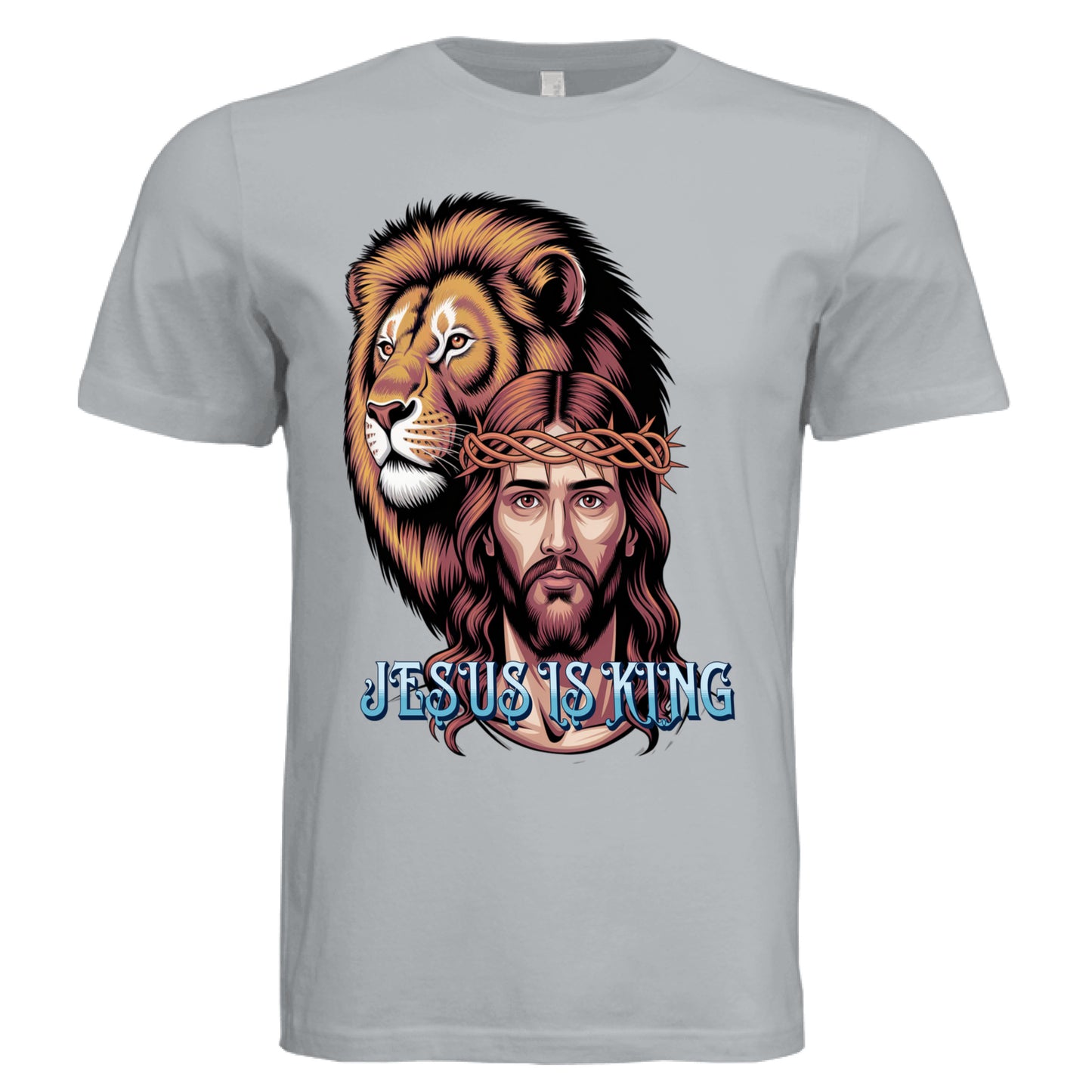 Solid Silver Triblend - FRONT