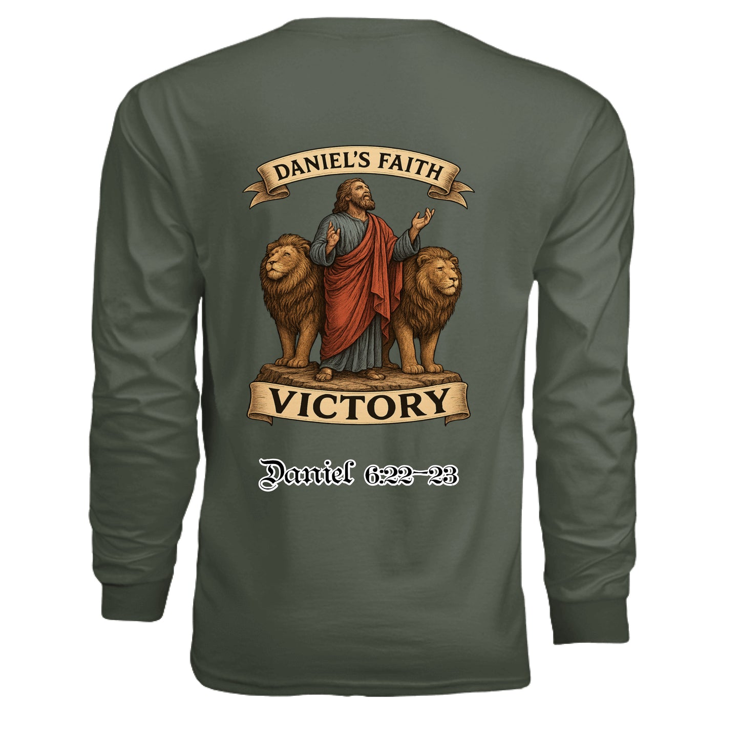 MILITARY GREEN - BACK