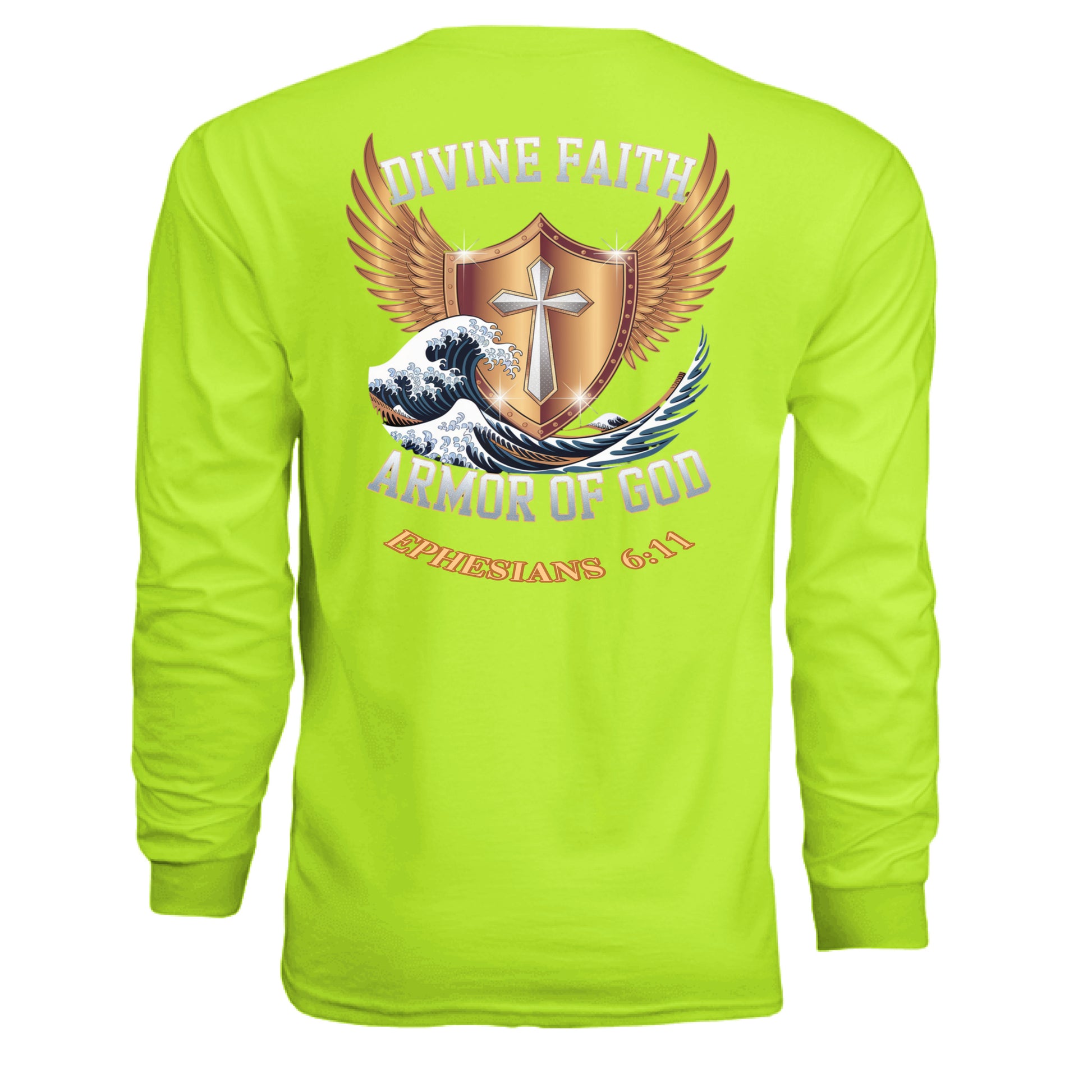 SAFETY YELLOW - BACK