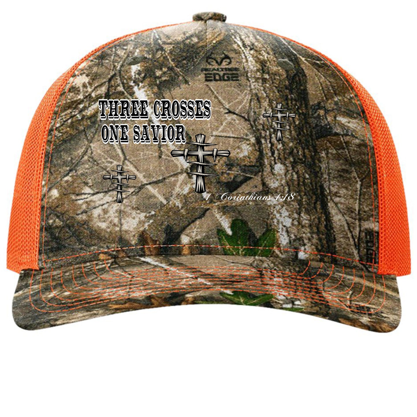 Realtree Edge/ Neon Orange - FRONT