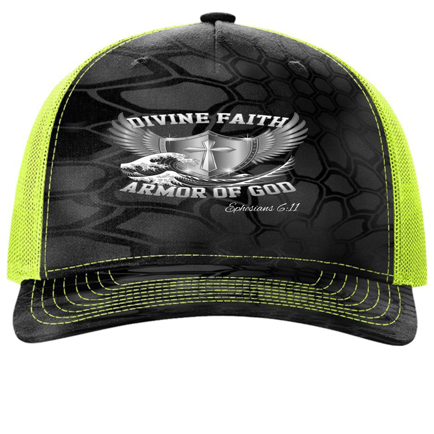 Kryptek Typhon/ Neon Yellow - FRONT