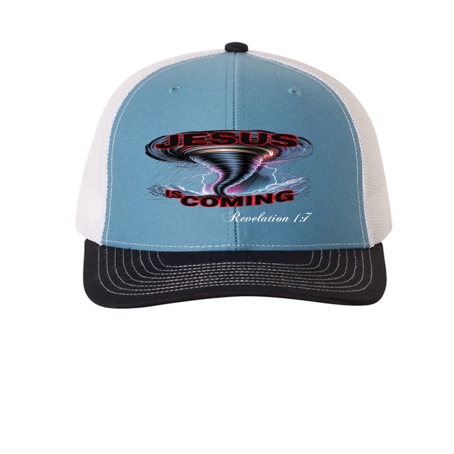 Columbia Blue/ White/ Navy - FRONT