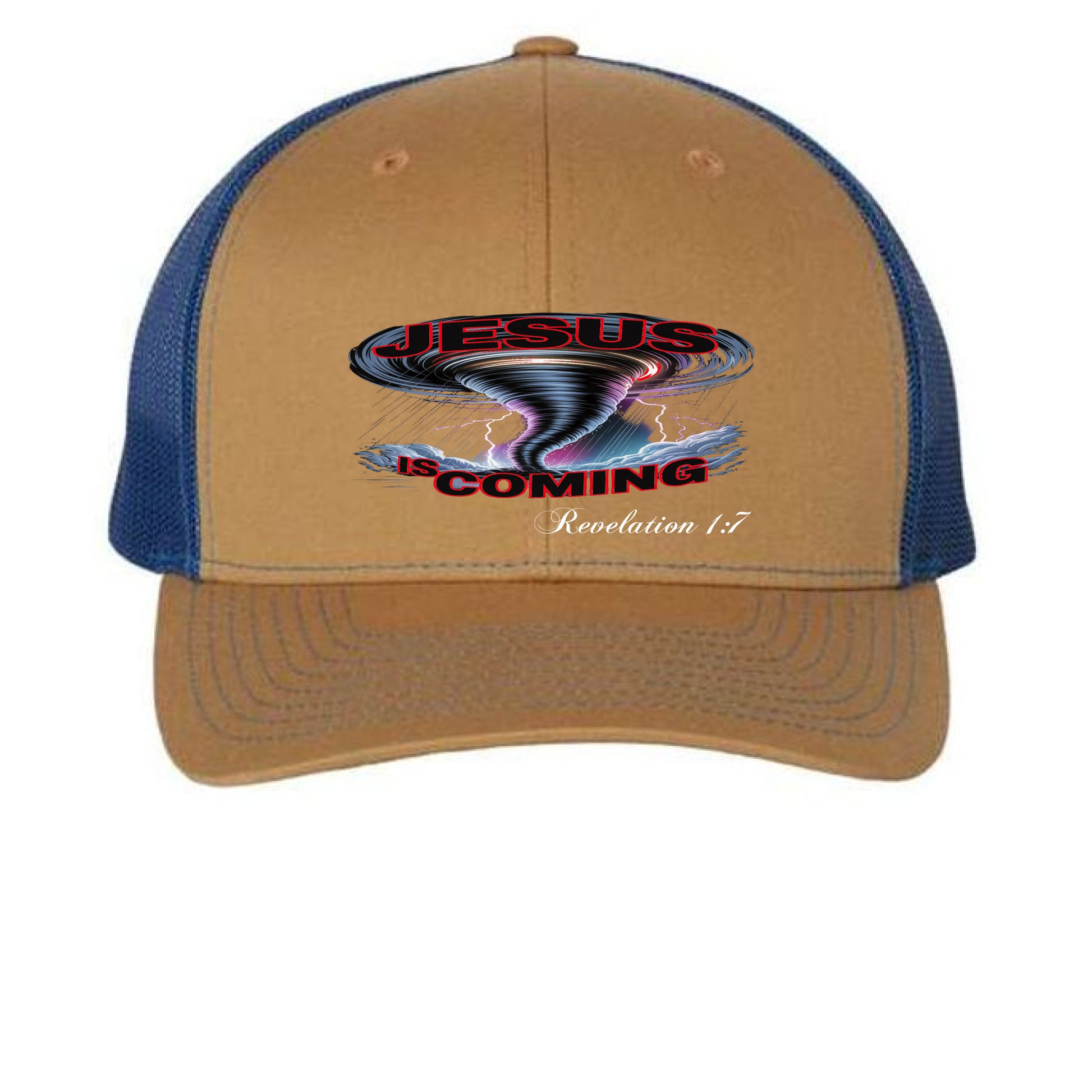 Biscuit/ True Blue - FRONT