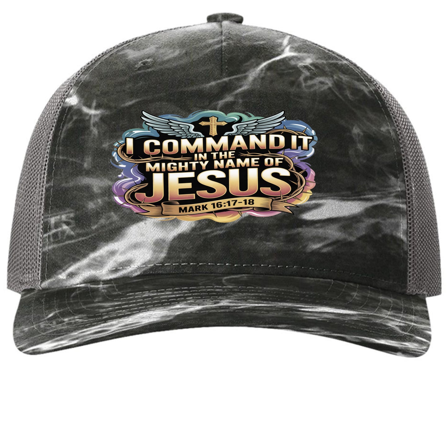 Mossy Oak Elements Blacktip/ Charcoal - FRONT