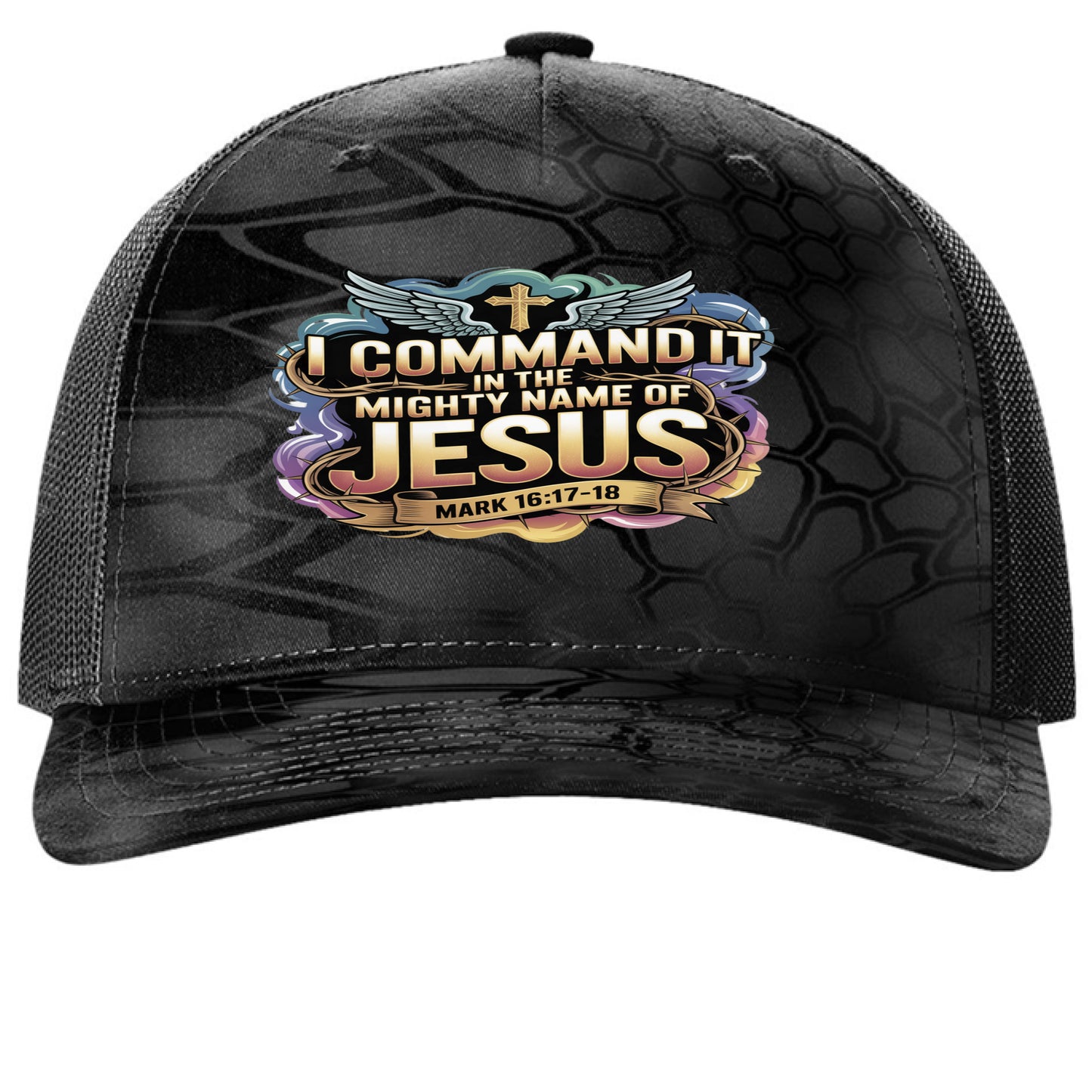 Kryptek Typhon/ Black - FRONT